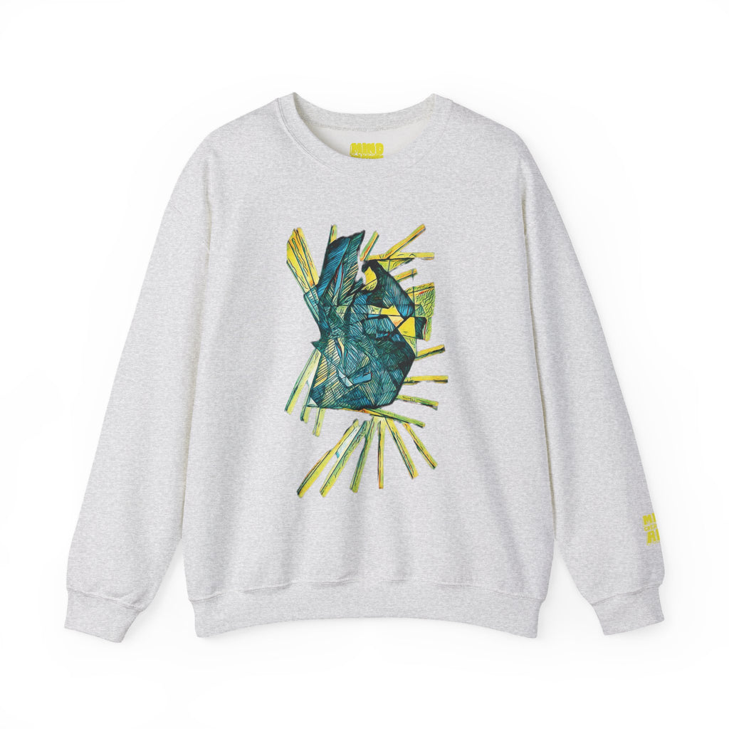 Lightspeed (Teal) Unisex Heavy Blend™ Crewneck Sweatshirt