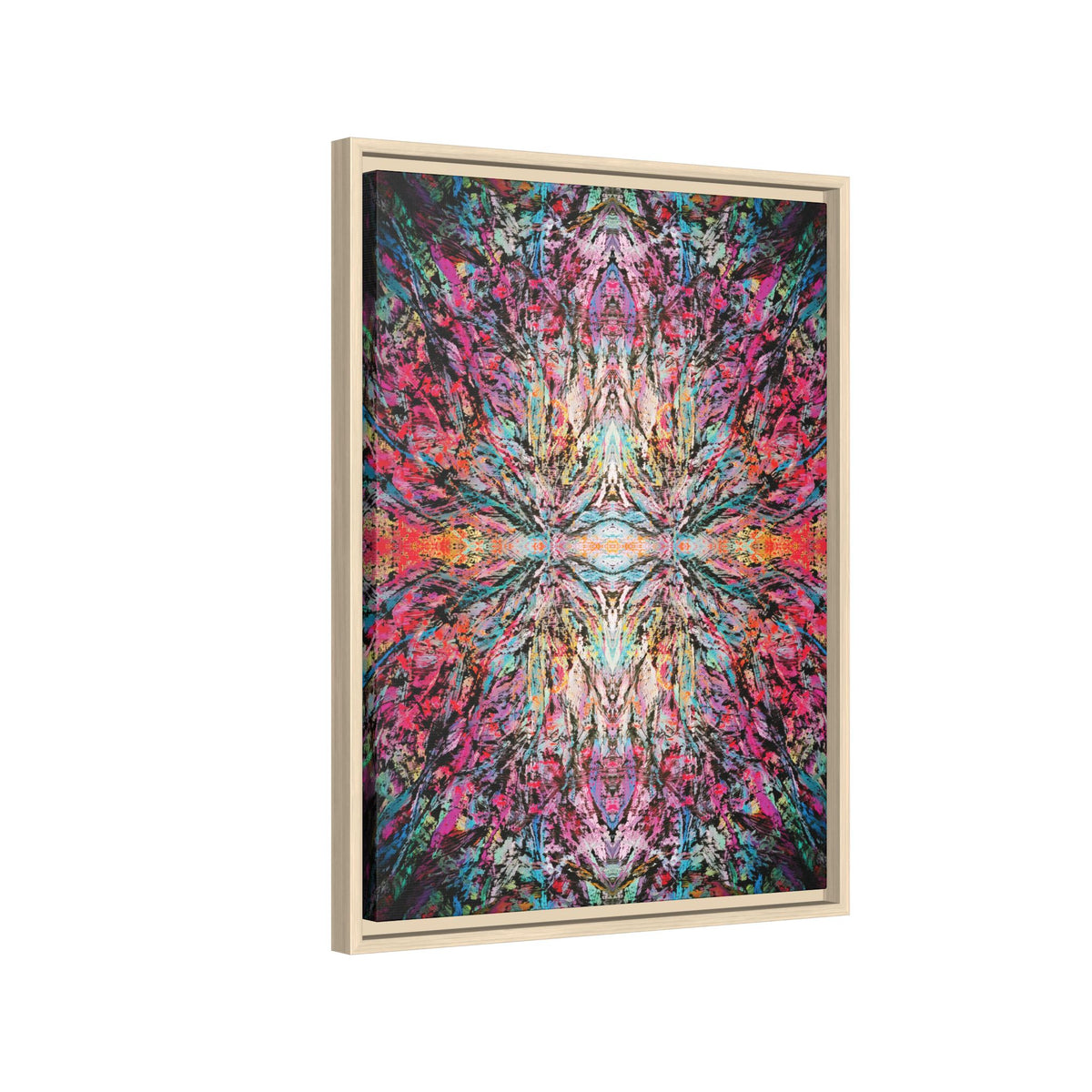 Thunder Matte Canvas, Framed