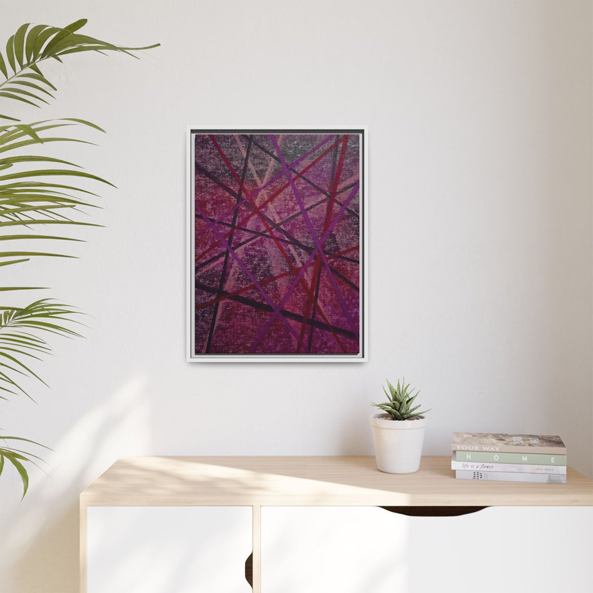 Knots Matte Canvas, Framed