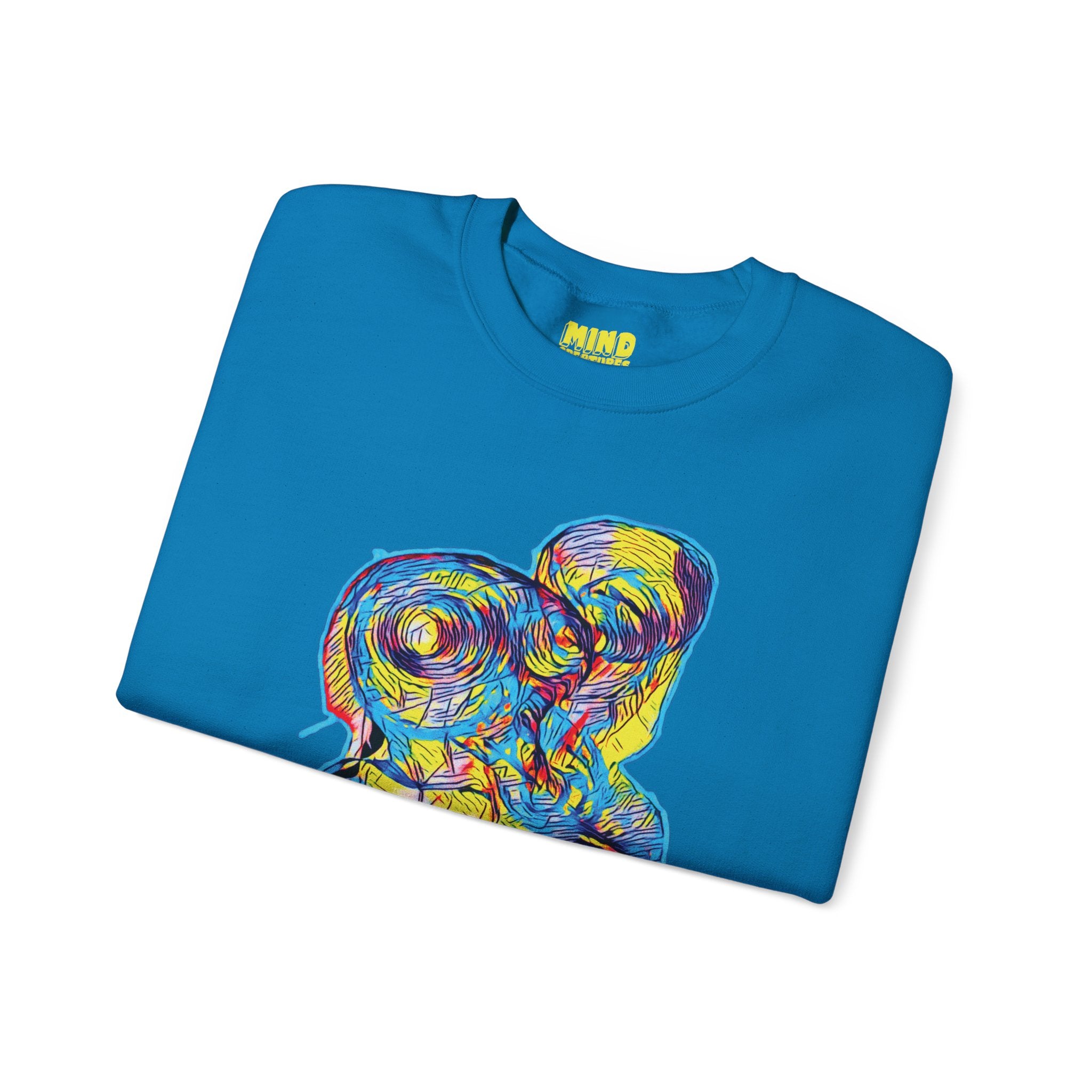 Curiosity (Neon) Unisex Heavy Blend™ Crewneck Sweatshirt