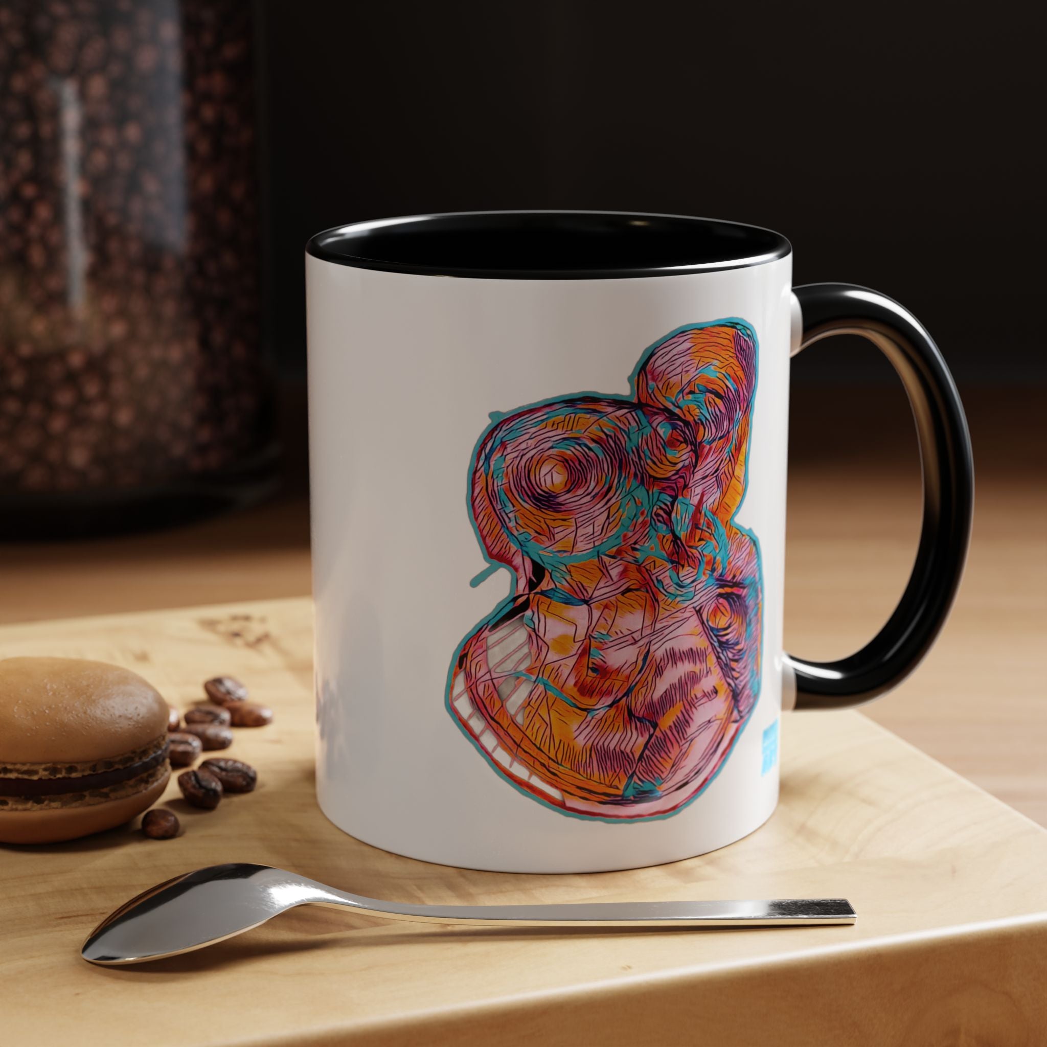 Curiosity (Pink) Accent Coffee Mug (11oz, 15oz)