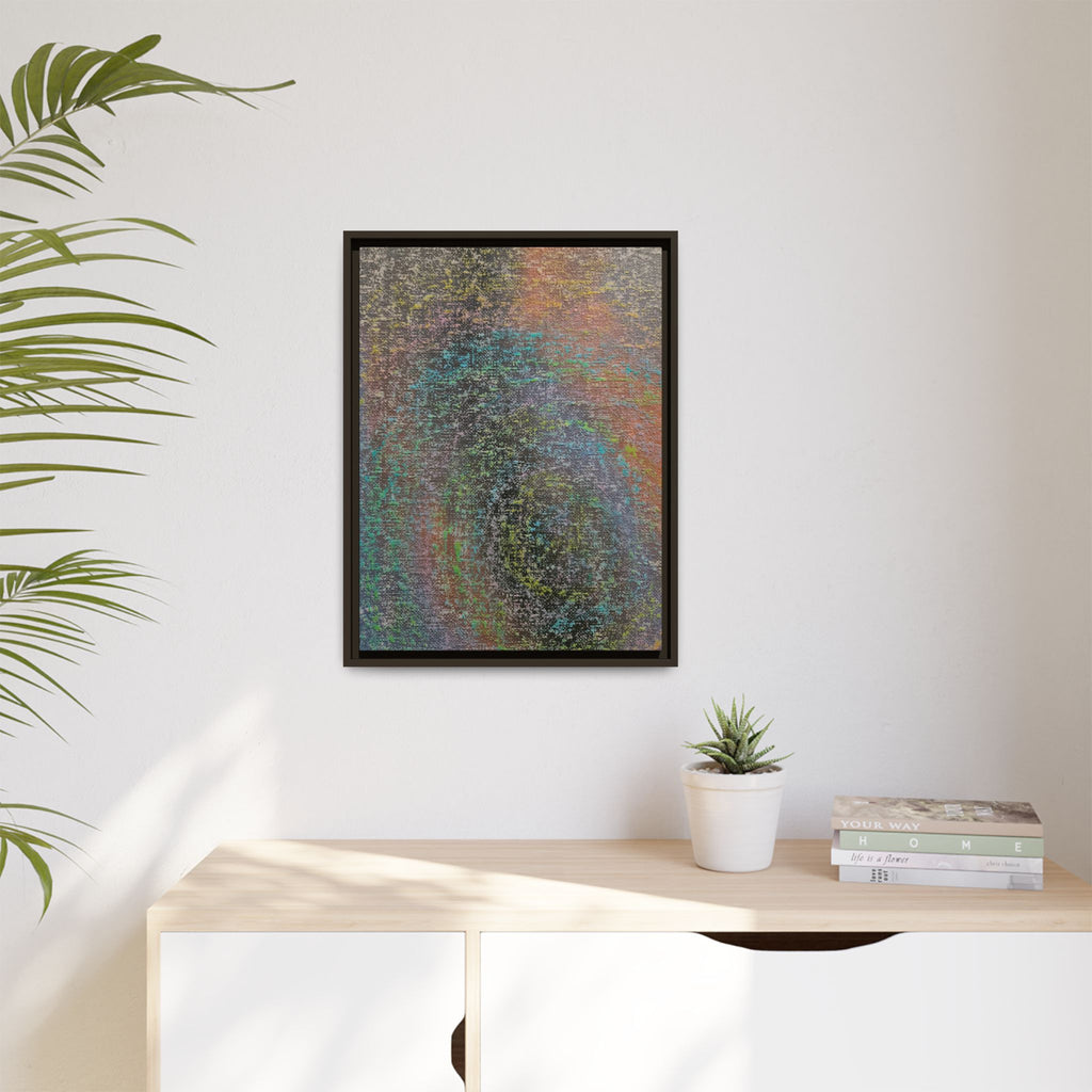 Iridescent Matte Canvas, Framed