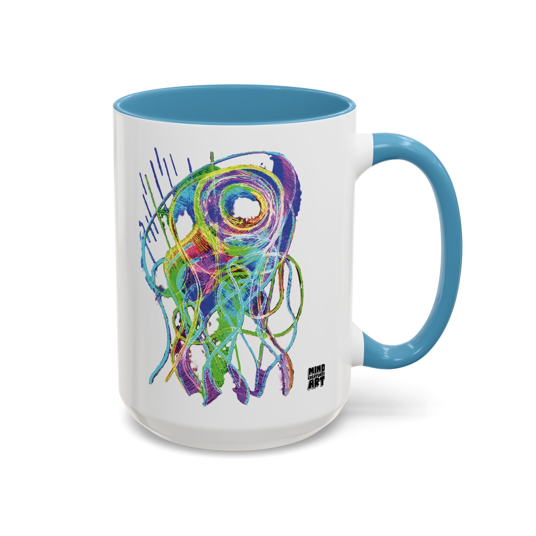 Jelly Jam (Neon) Accent Coffee Mug (11oz, 15oz)
