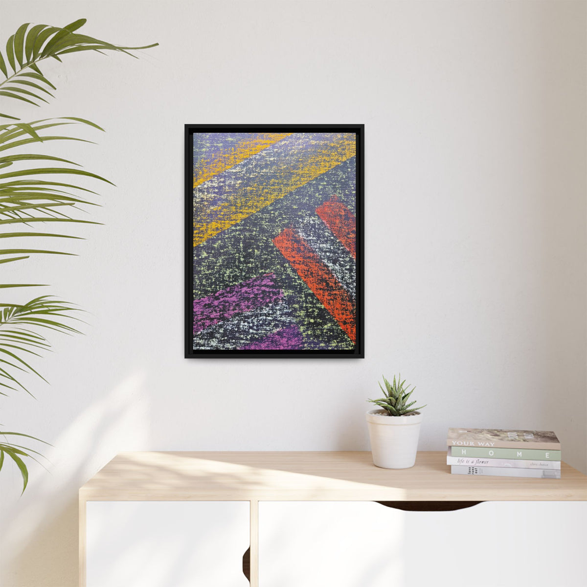 Motivation Matte Canvas, Framed