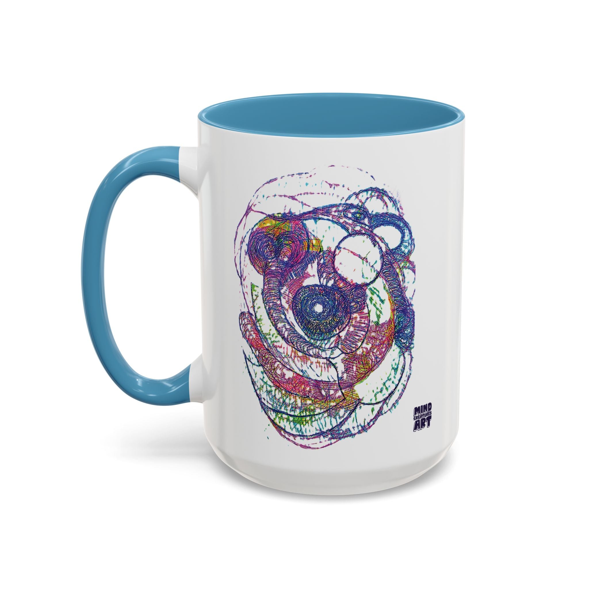 Spiraling Accent Coffee Mug (11oz, 15oz)