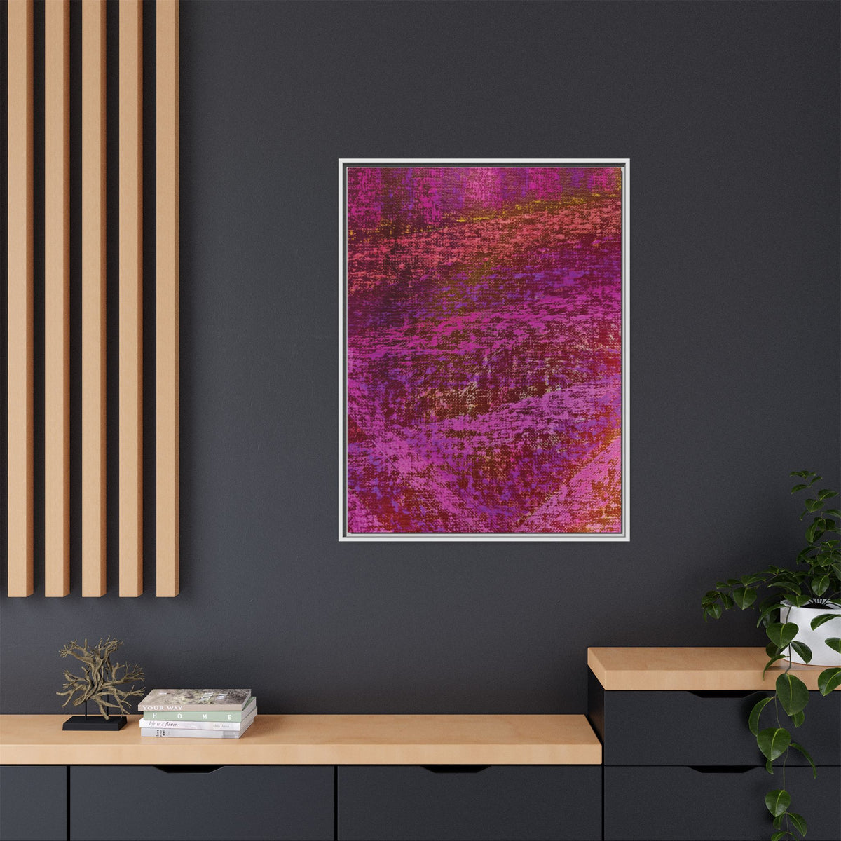 Lagoon (V3) Matte Canvas, Framed
