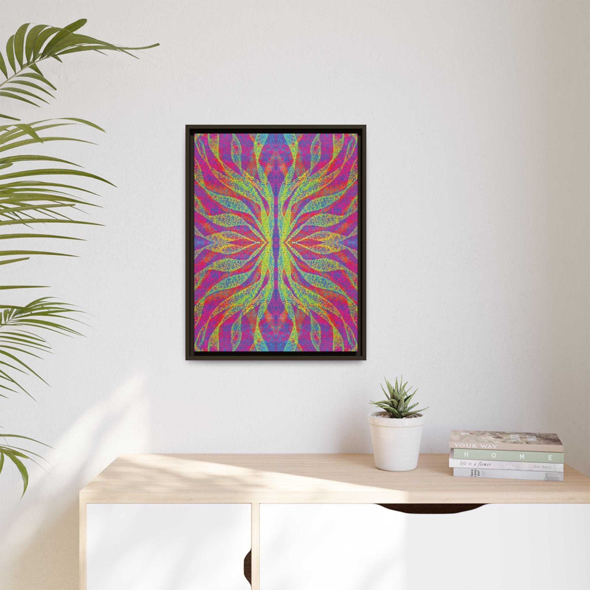 Wave Matte Canvas, Framed