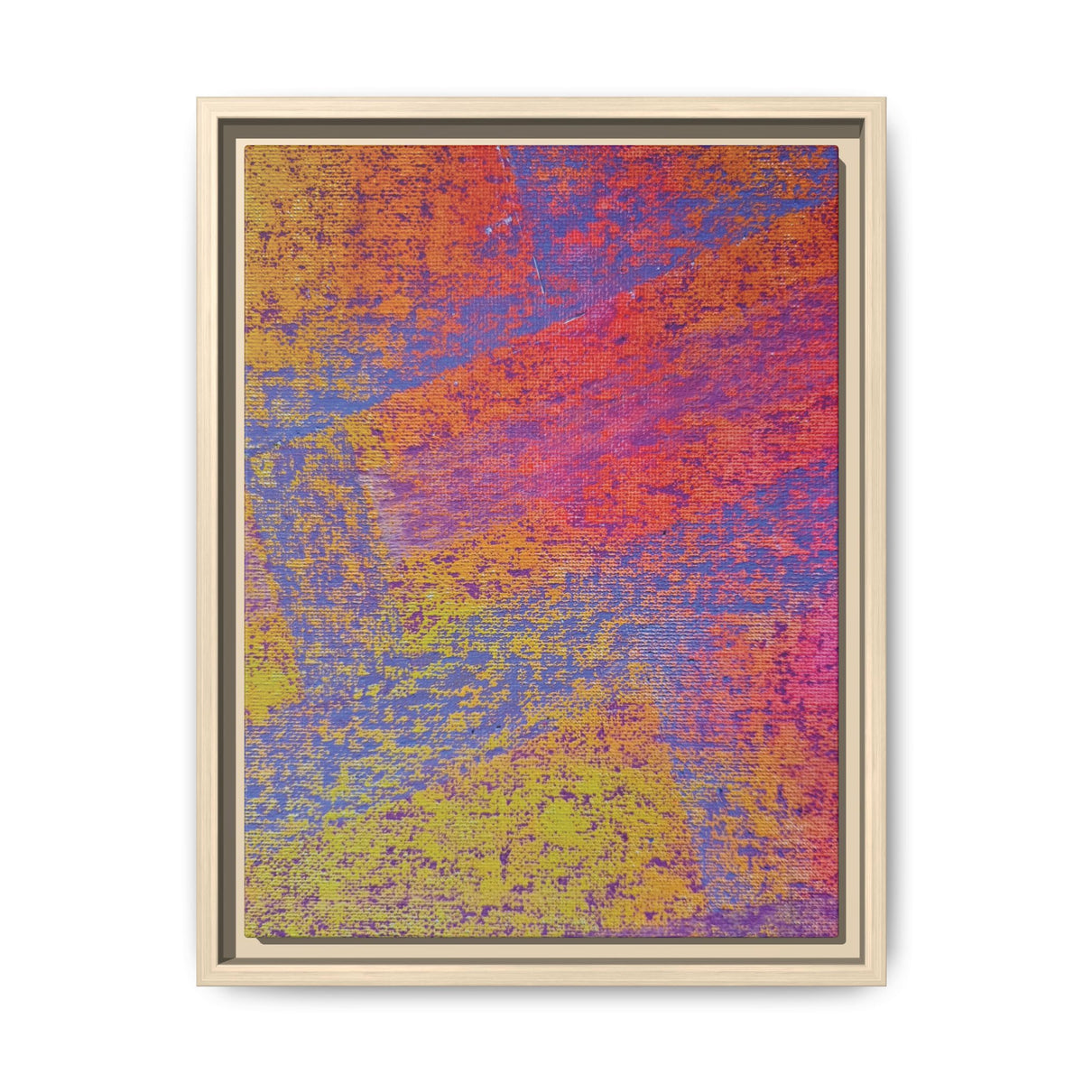 Sunset Matte Canvas, Framed