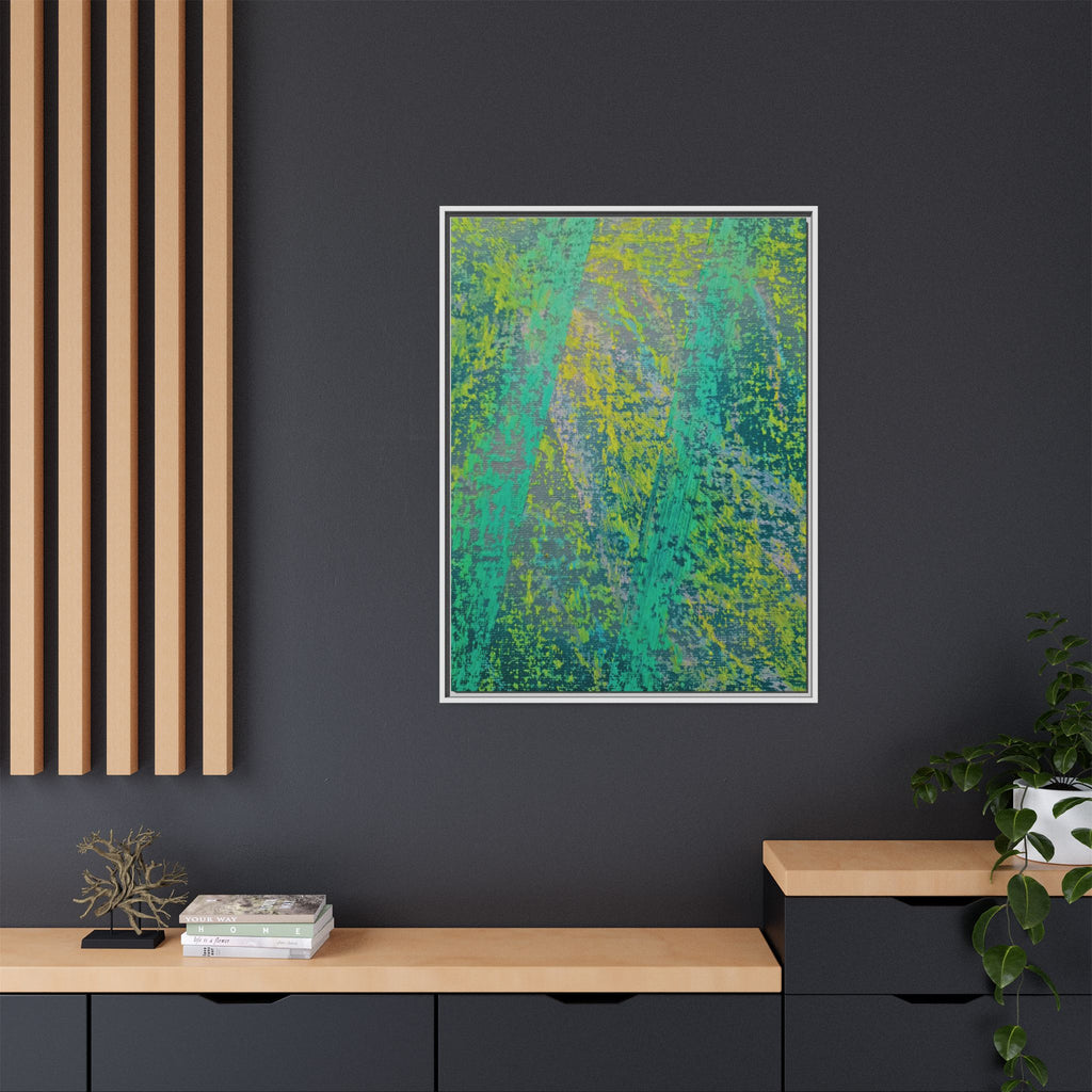 Spring Matte Canvas, Framed