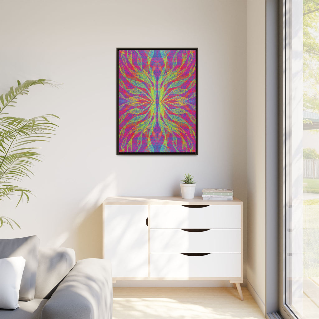Wave Matte Canvas, Framed