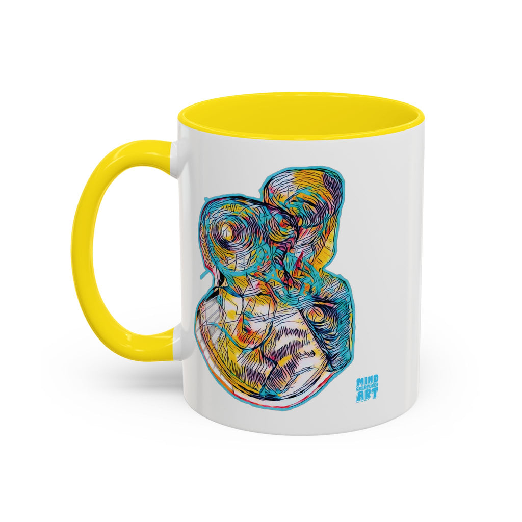 Curiosity (Teal) Accent Coffee Mug (11oz, 15oz)