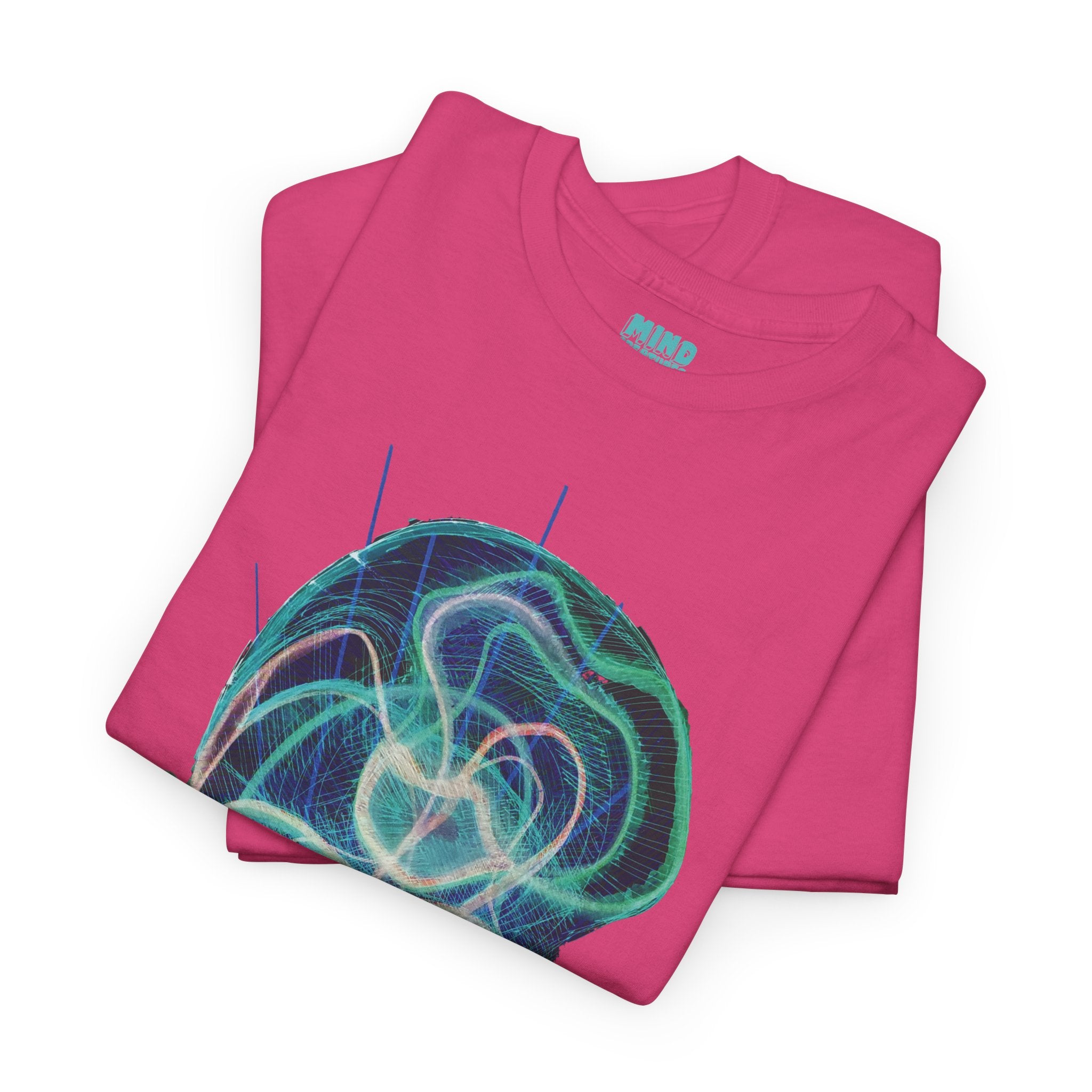 Davy Jones (Electric Teal) Unisex Heavy Cotton Tee