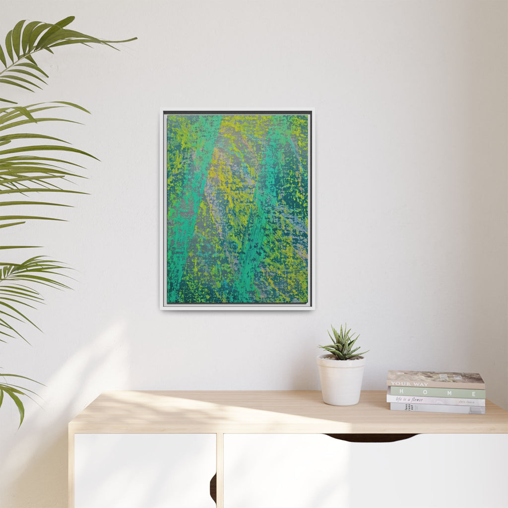 Spring Matte Canvas, Framed