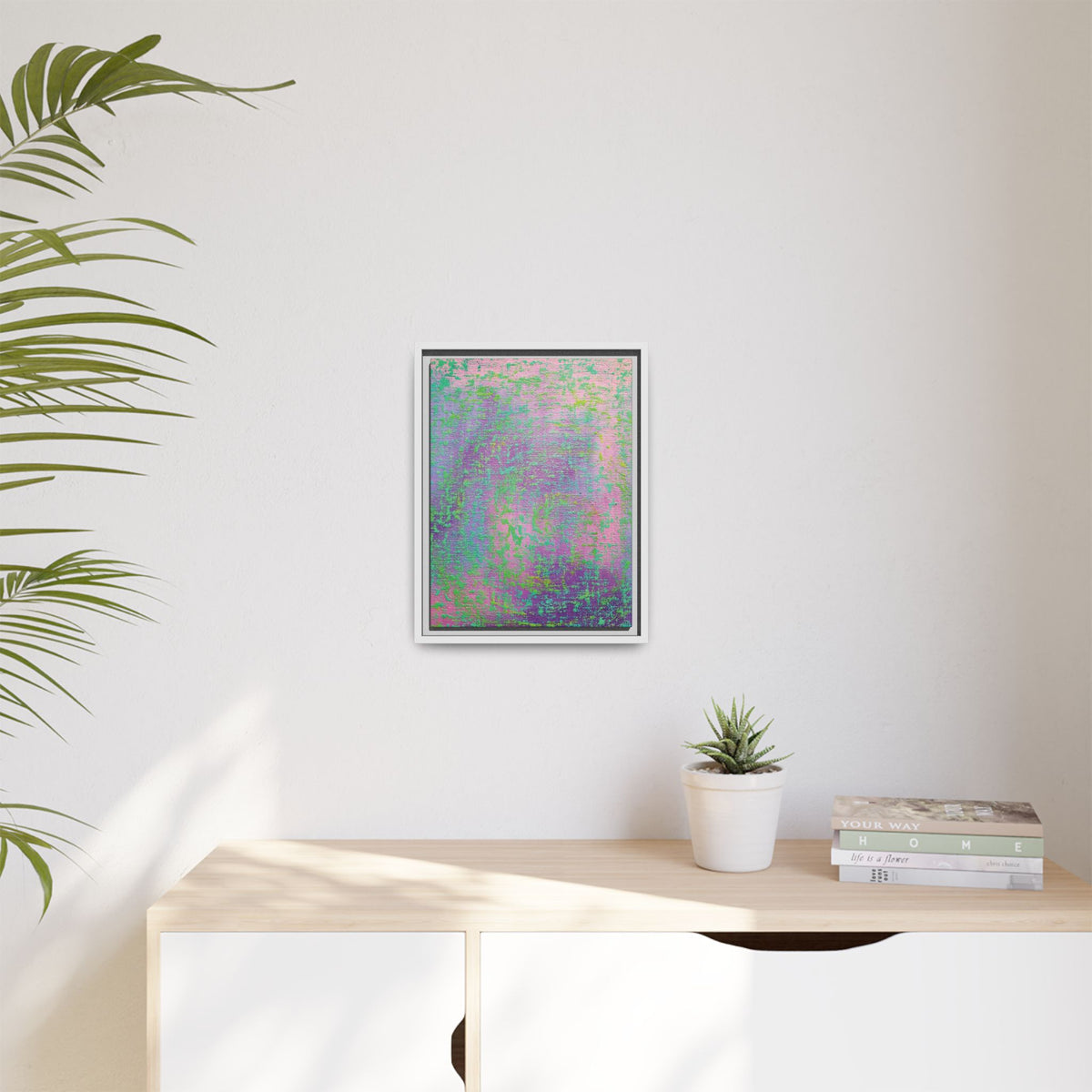 Unicorn Matte Canvas, Framed
