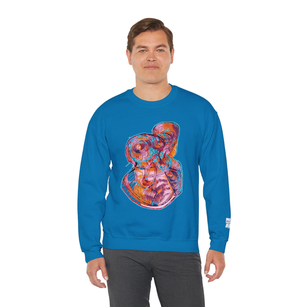 Curiosity (Pink) Unisex Heavy Blend™ Crewneck Sweatshirt
