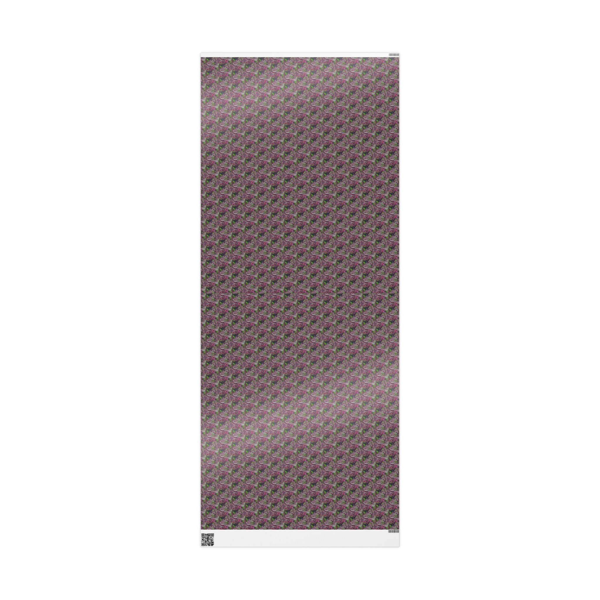 Vessel (Neon, Gray Background) Heavy Wrapping Paper
