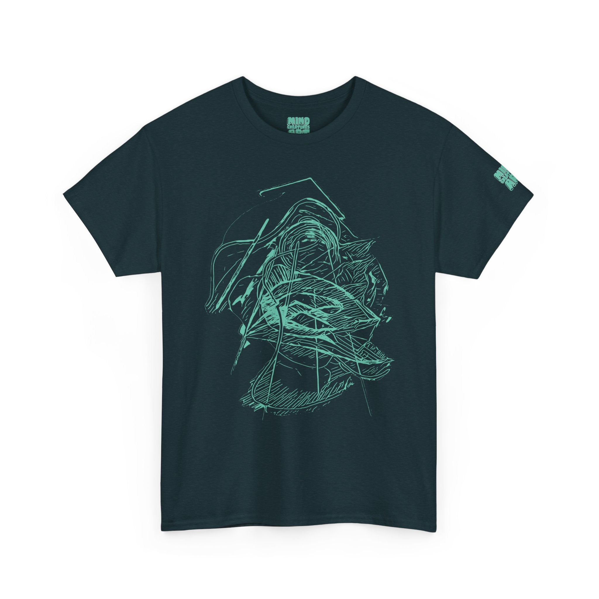 Dive Reflex (Teal) Unisex Heavy Cotton Tee