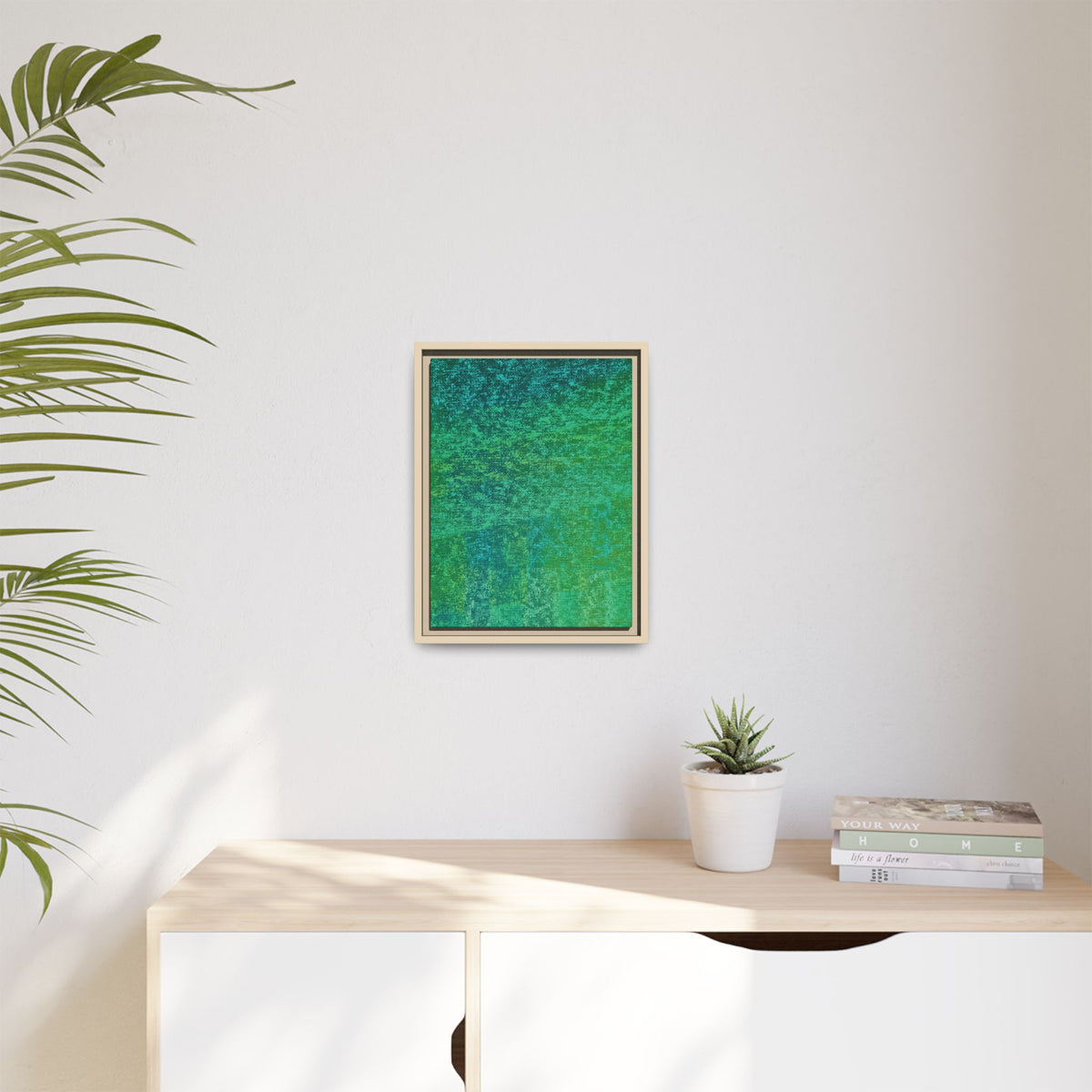 Oceanic (V3) Matte Canvas, Framed