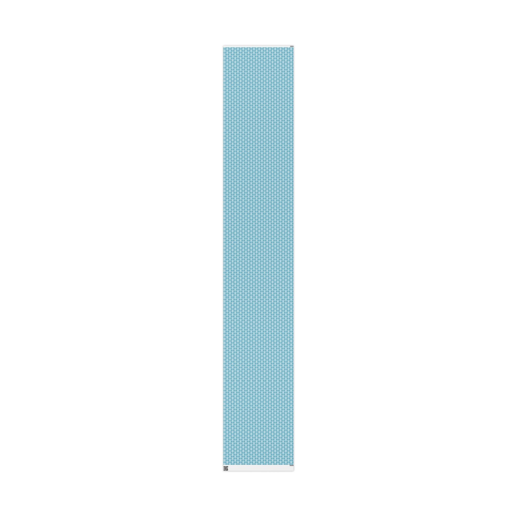 Love (Blue, White Background) Heavy Wrapping Paper