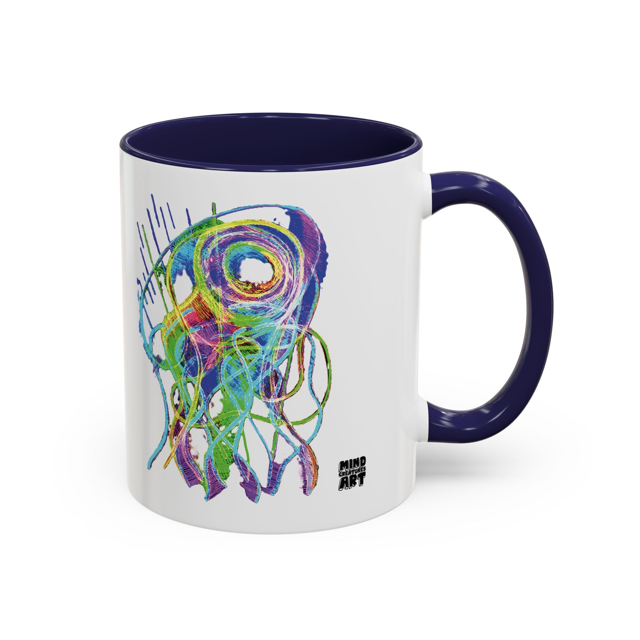 Jelly Jam (Neon) Accent Coffee Mug (11oz, 15oz)