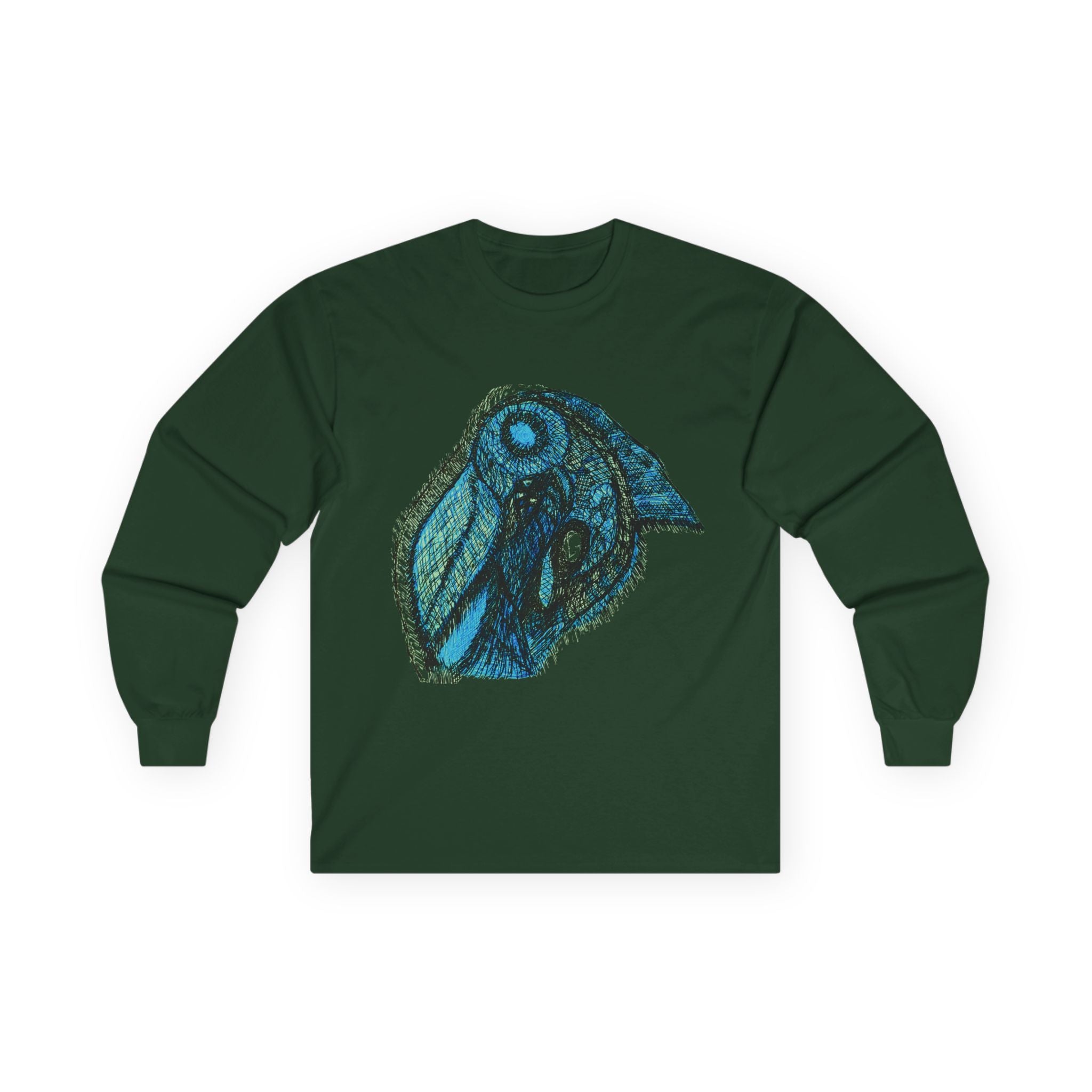 Who Are You? (Teal) Unisex Ultra Cotton Long Sleeve Tee