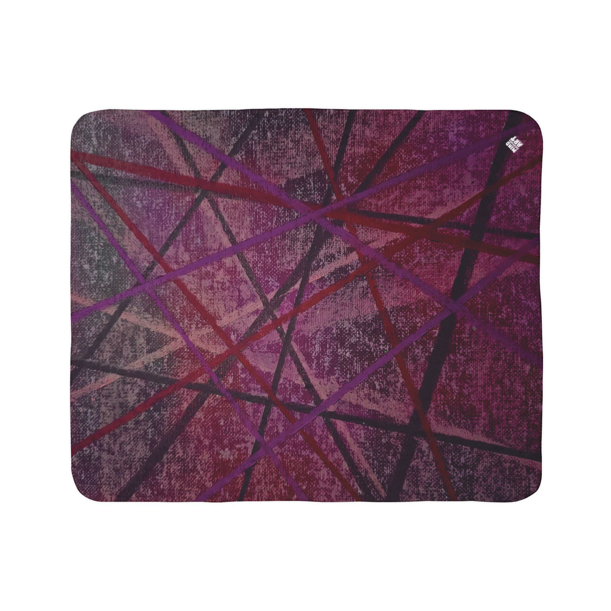 Knots Fleece Sherpa Blanket