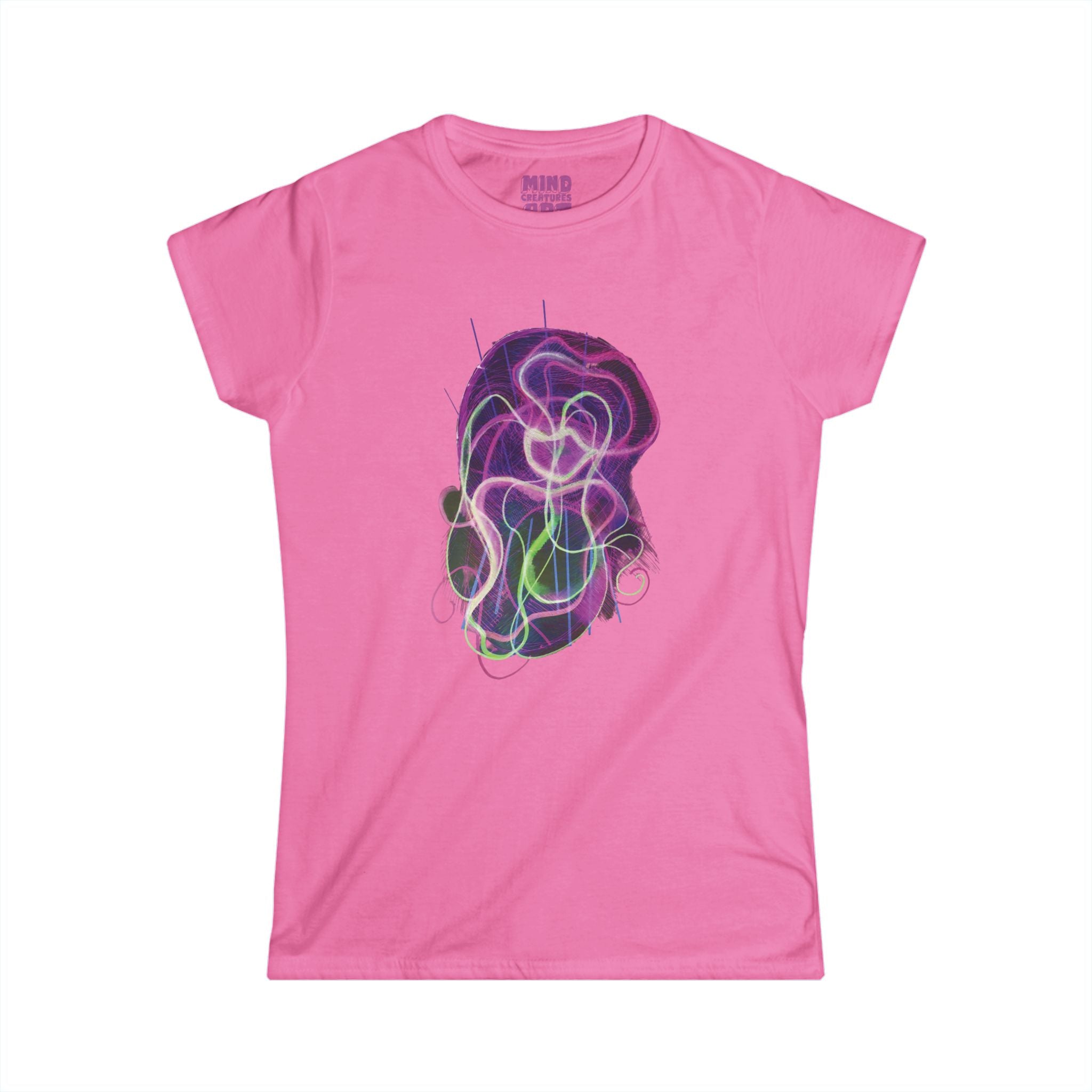 Davy Jones (Electric Purple) Women's Softstyle Tee