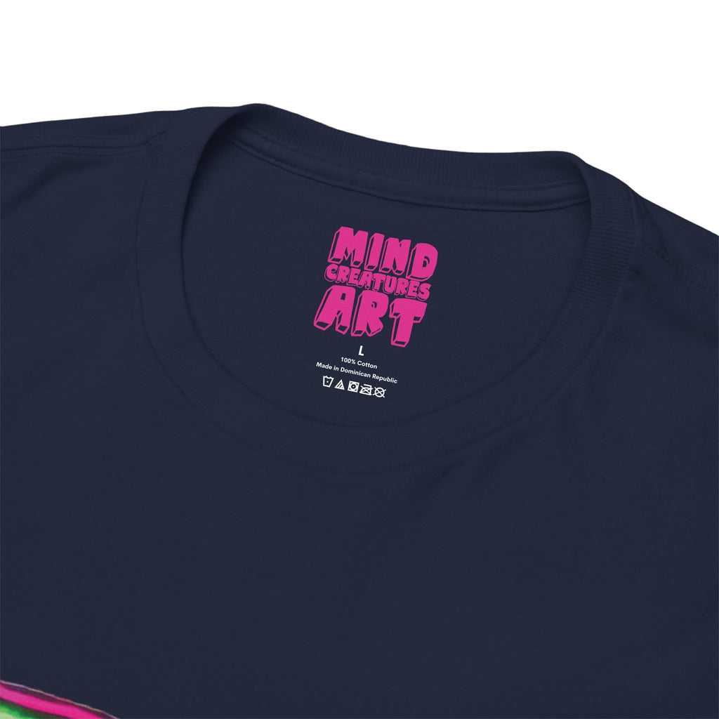 Cheshire (Pink & Green) Unisex Heavy Cotton Tee