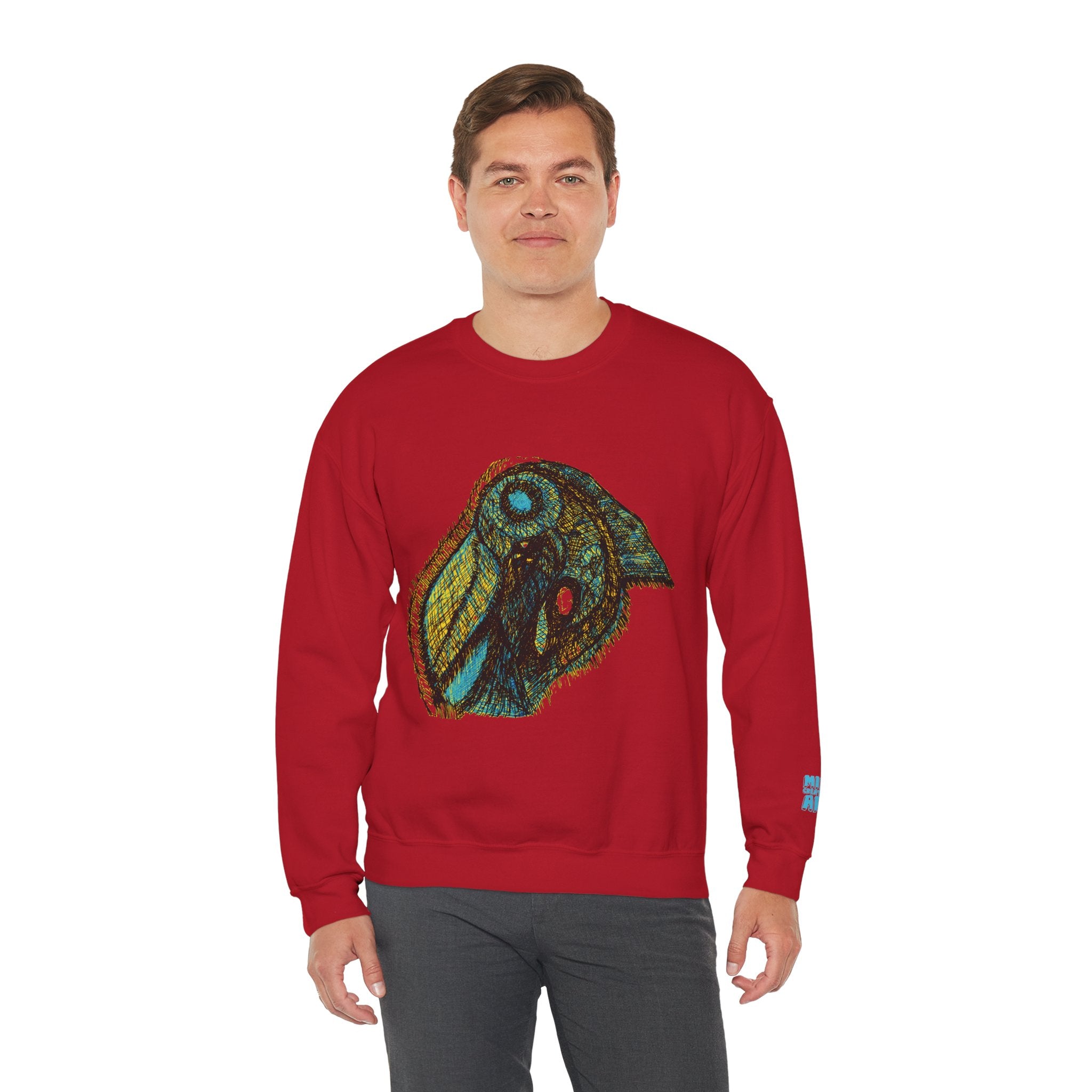 Who Are You? (Gold) Unisex Heavy Blend™ Crewneck Sweatshirt