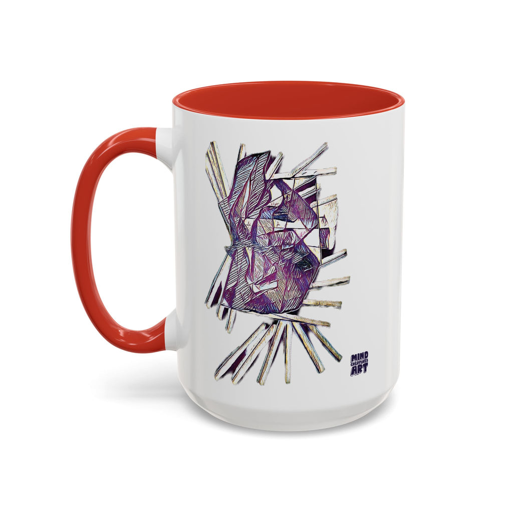 Lightspeed (Purple) Accent Coffee Mug (11oz, 15oz)