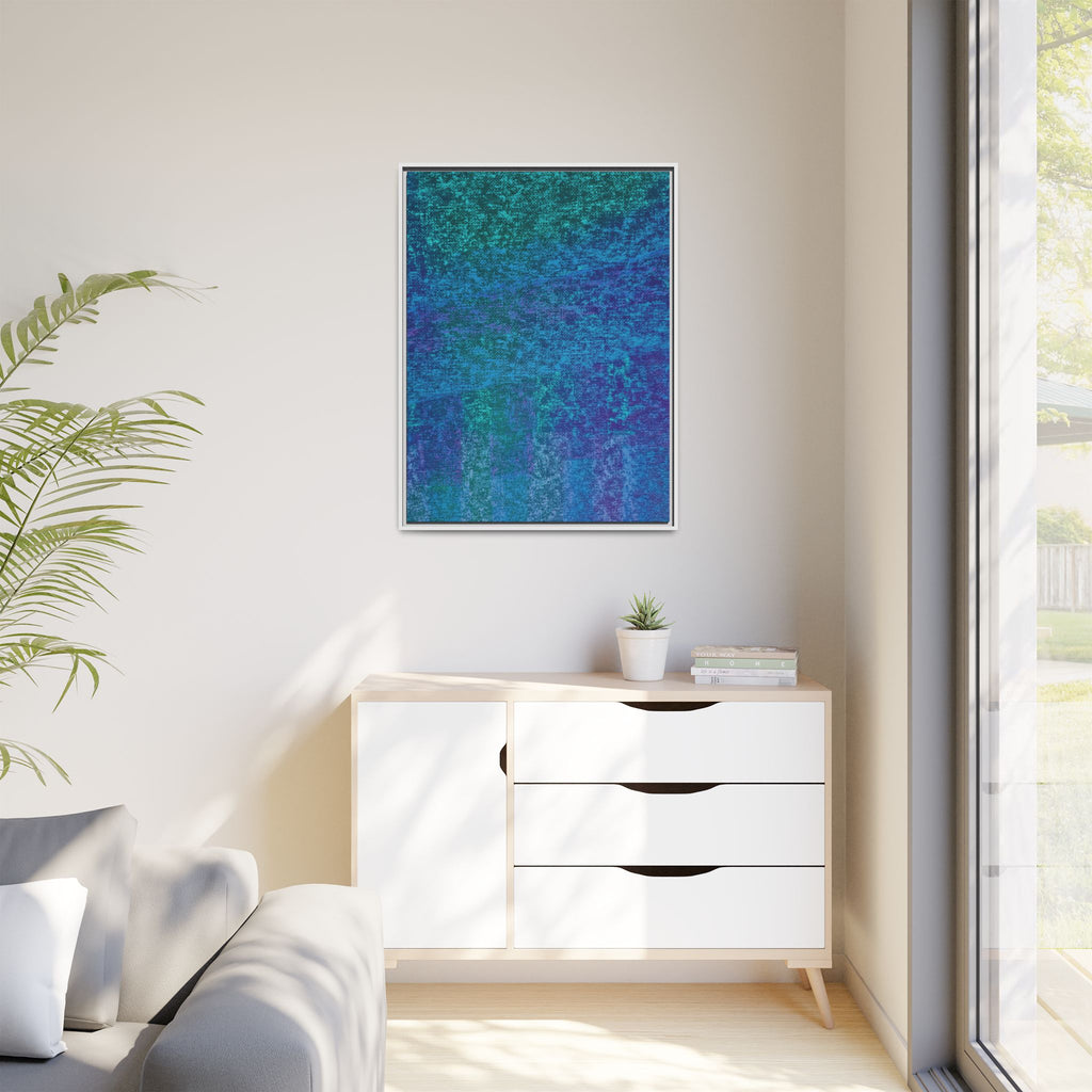 Oceanic Matte Canvas, Framed
