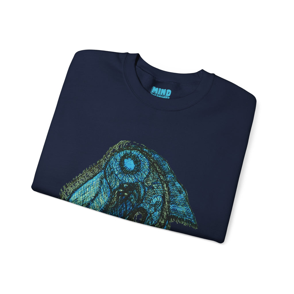 Who Are You? (Teal) Unisex Heavy Blend™ Crewneck Sweatshirt