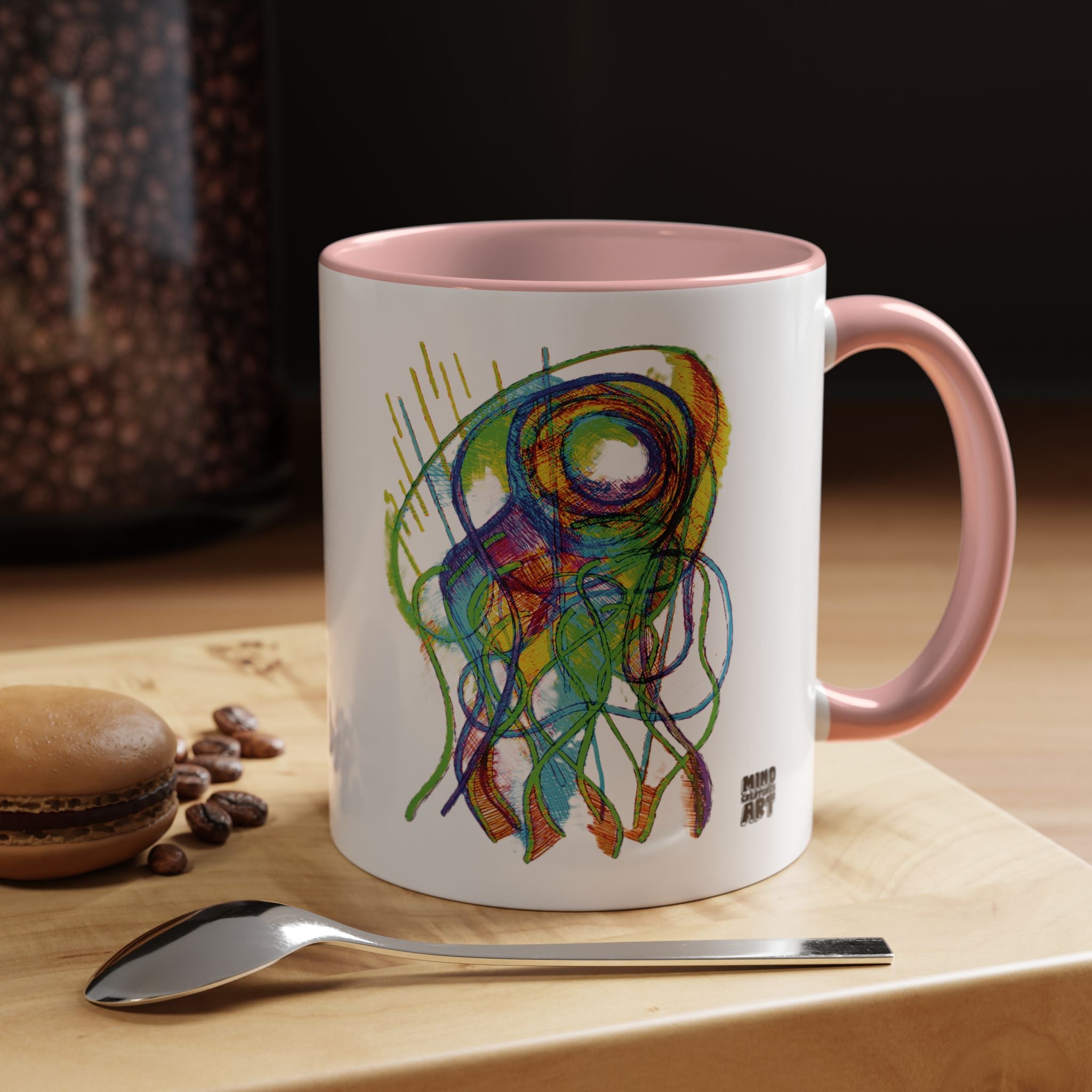 Jelly Jam Accent Coffee Mug (11oz, 15oz)