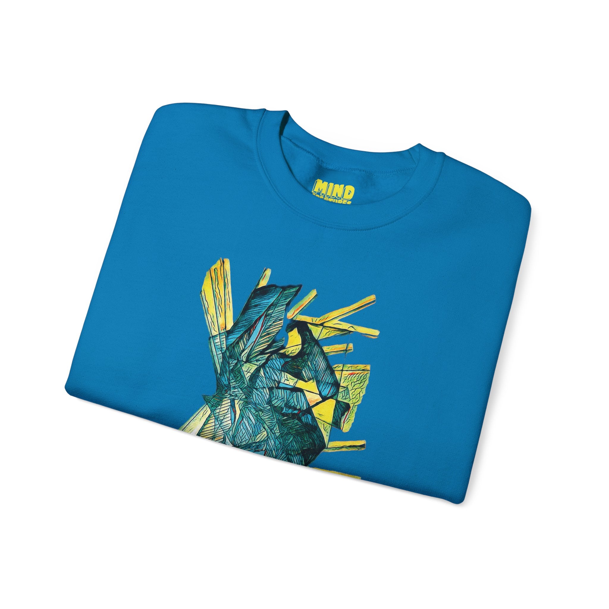 Lightspeed (Teal) Unisex Heavy Blend™ Crewneck Sweatshirt