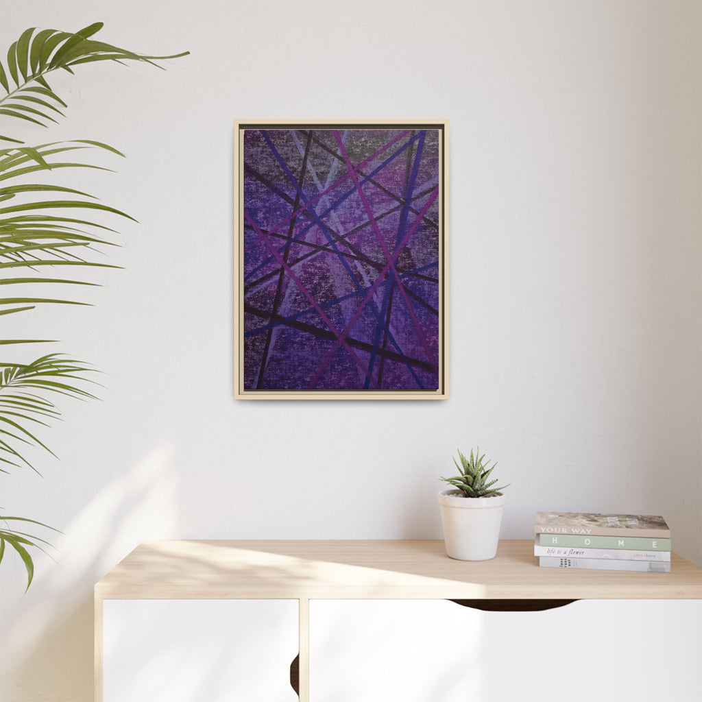 Knots (V2) Matte Canvas, Framed