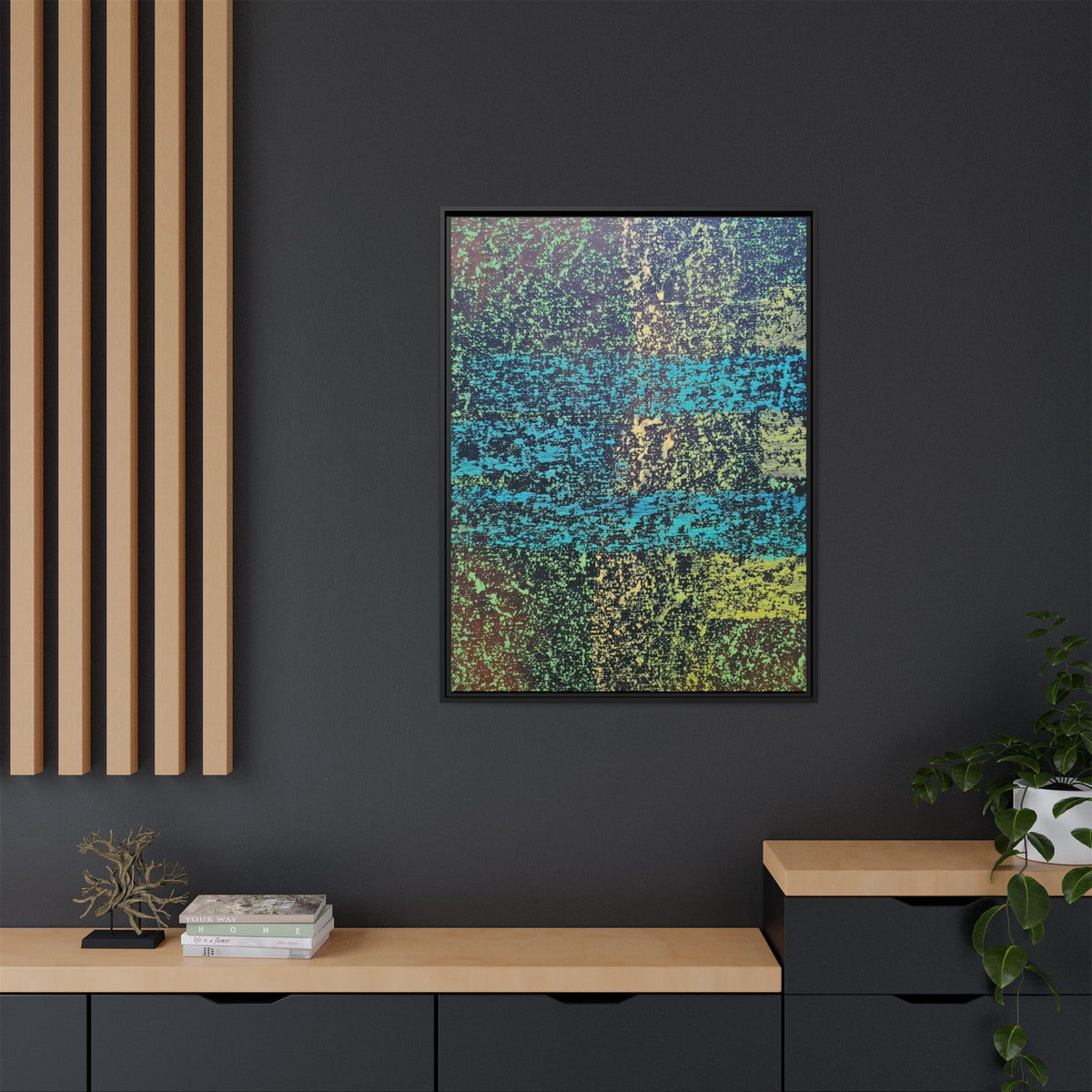 Together (V3) Matte Canvas, Framed