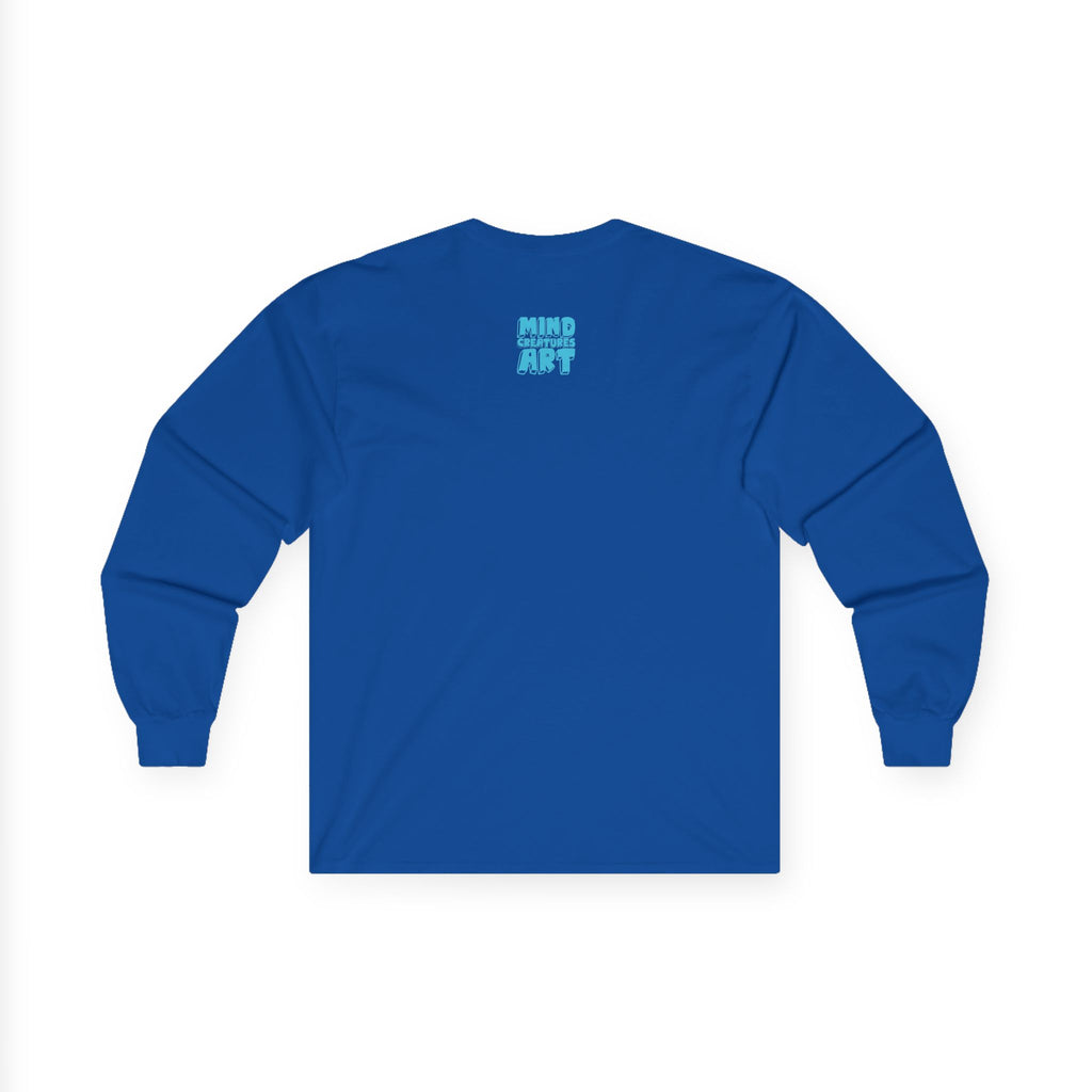 Who Are You? (Teal) Unisex Ultra Cotton Long Sleeve Tee