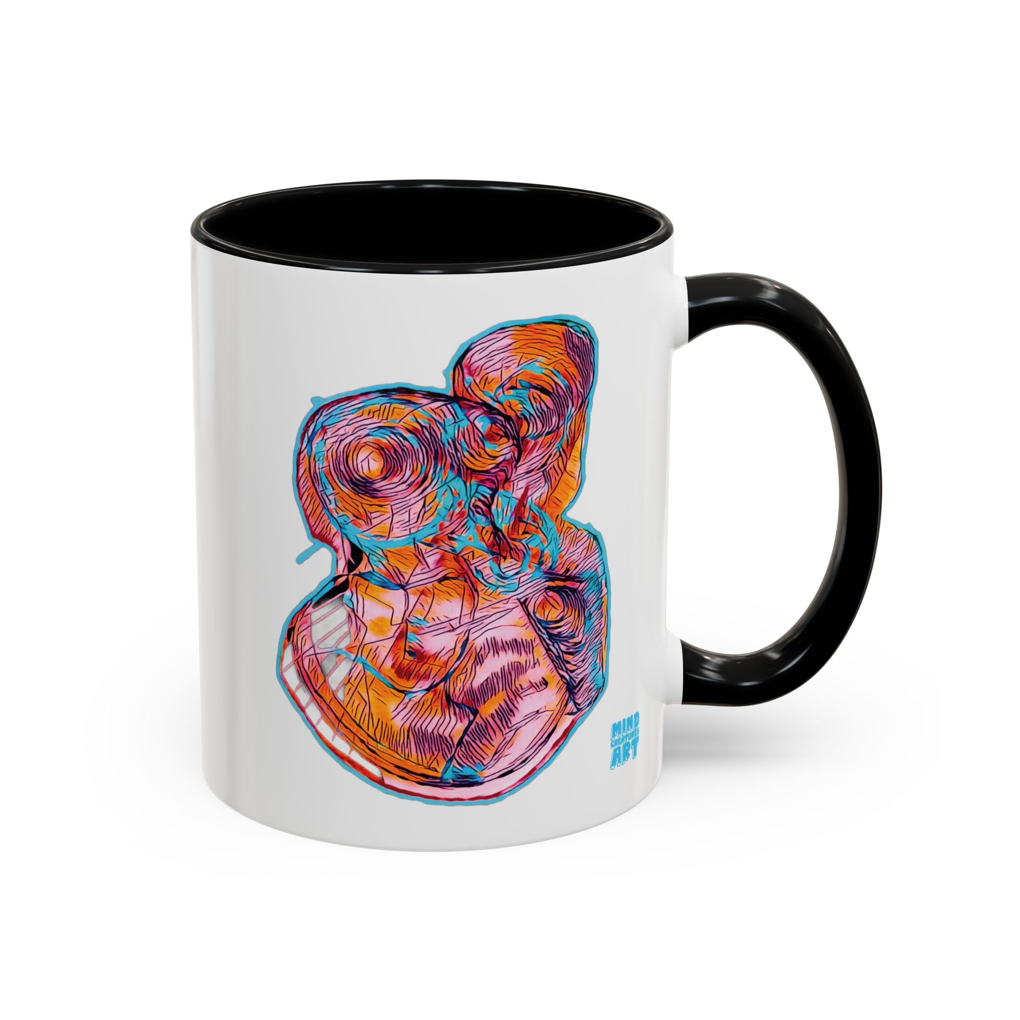 Curiosity (Pink) Accent Coffee Mug (11oz, 15oz)