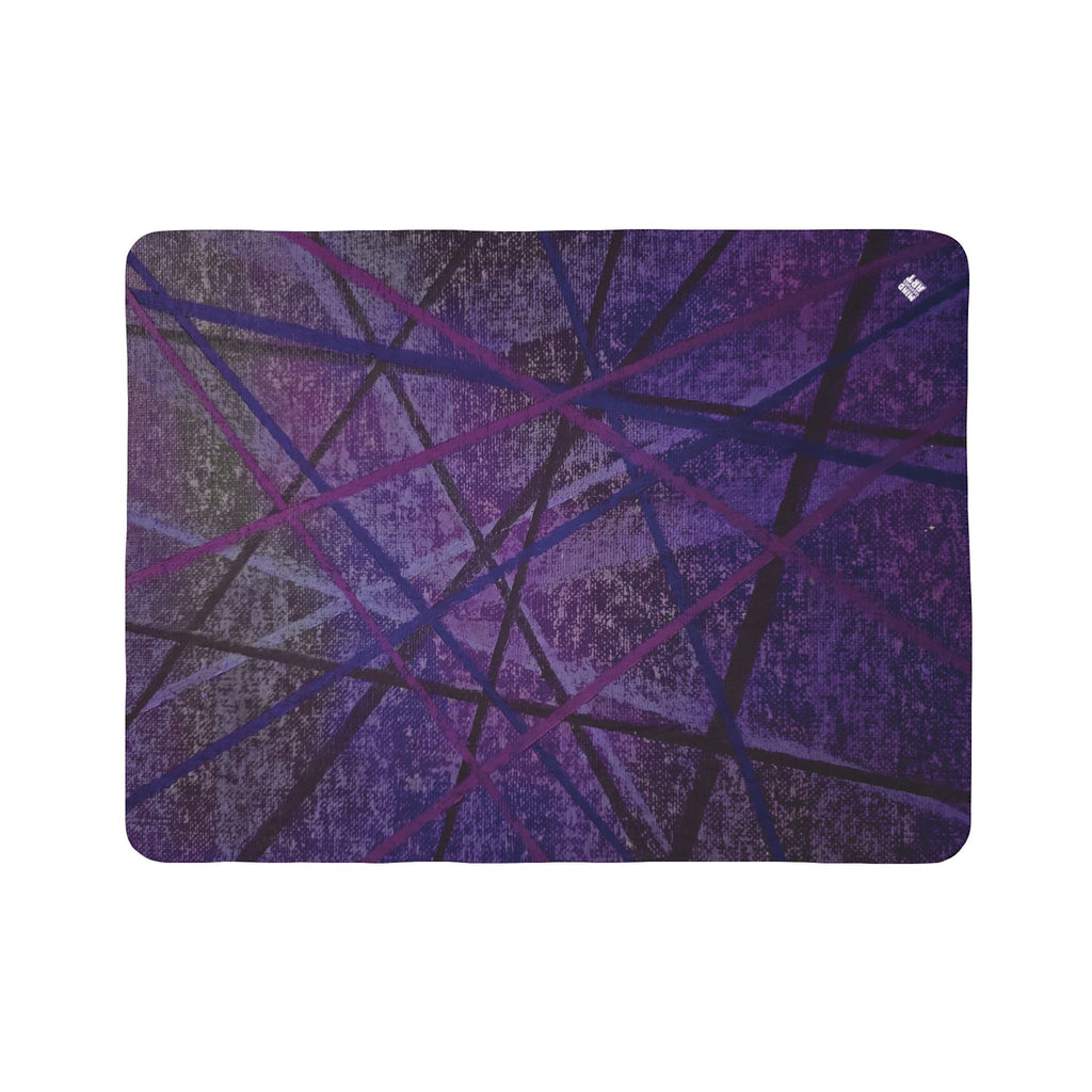 Knots (V2) Fleece Sherpa Blanket