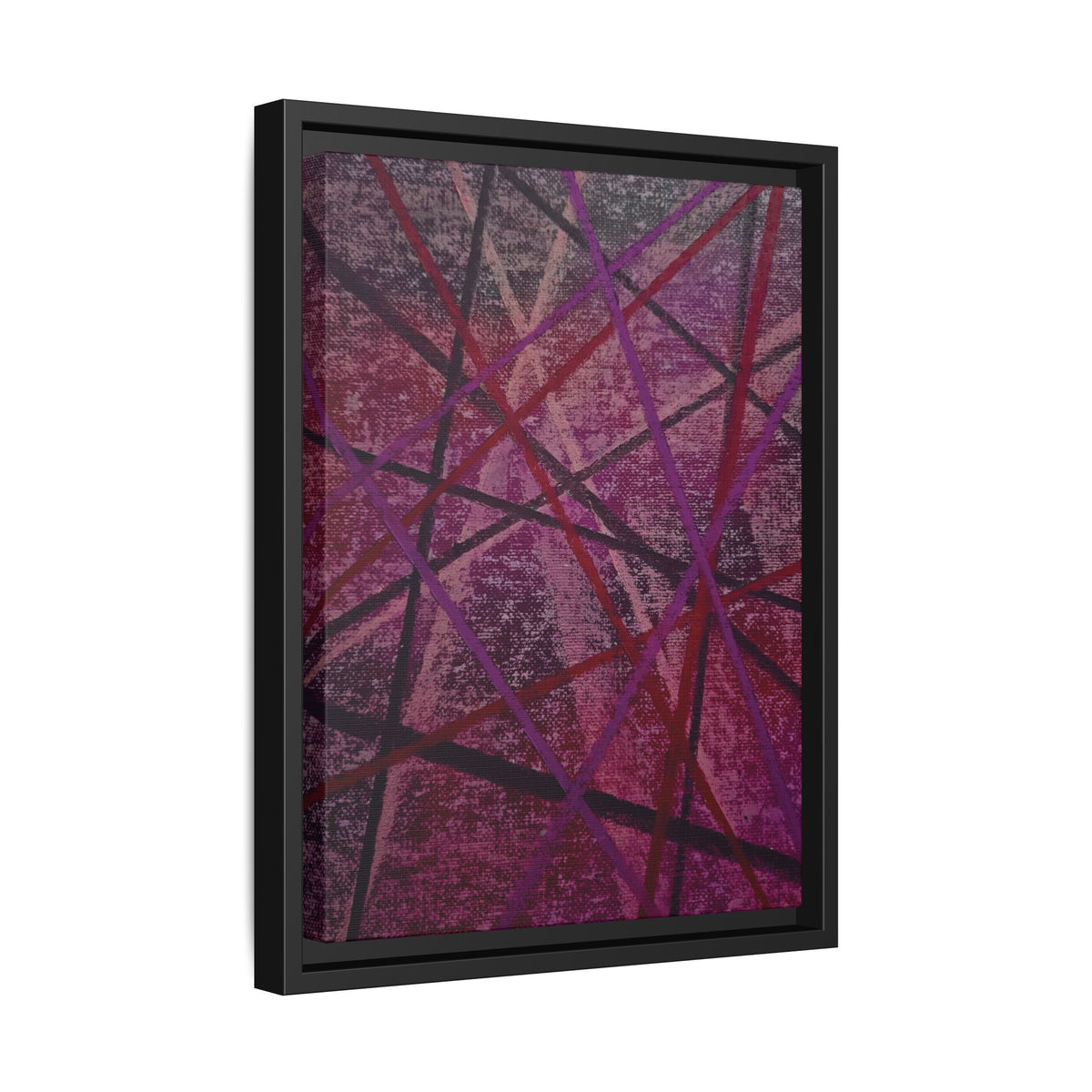 Knots Matte Canvas, Framed