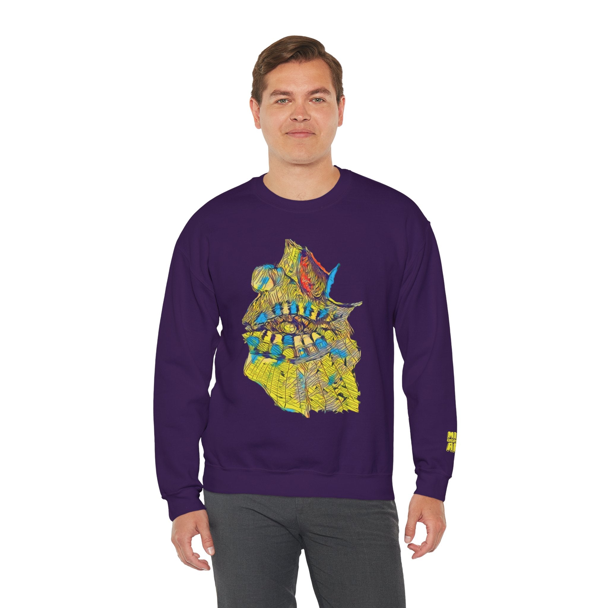 Hypnagogic (Neon) Unisex Heavy Blend™ Crewneck Sweatshirt
