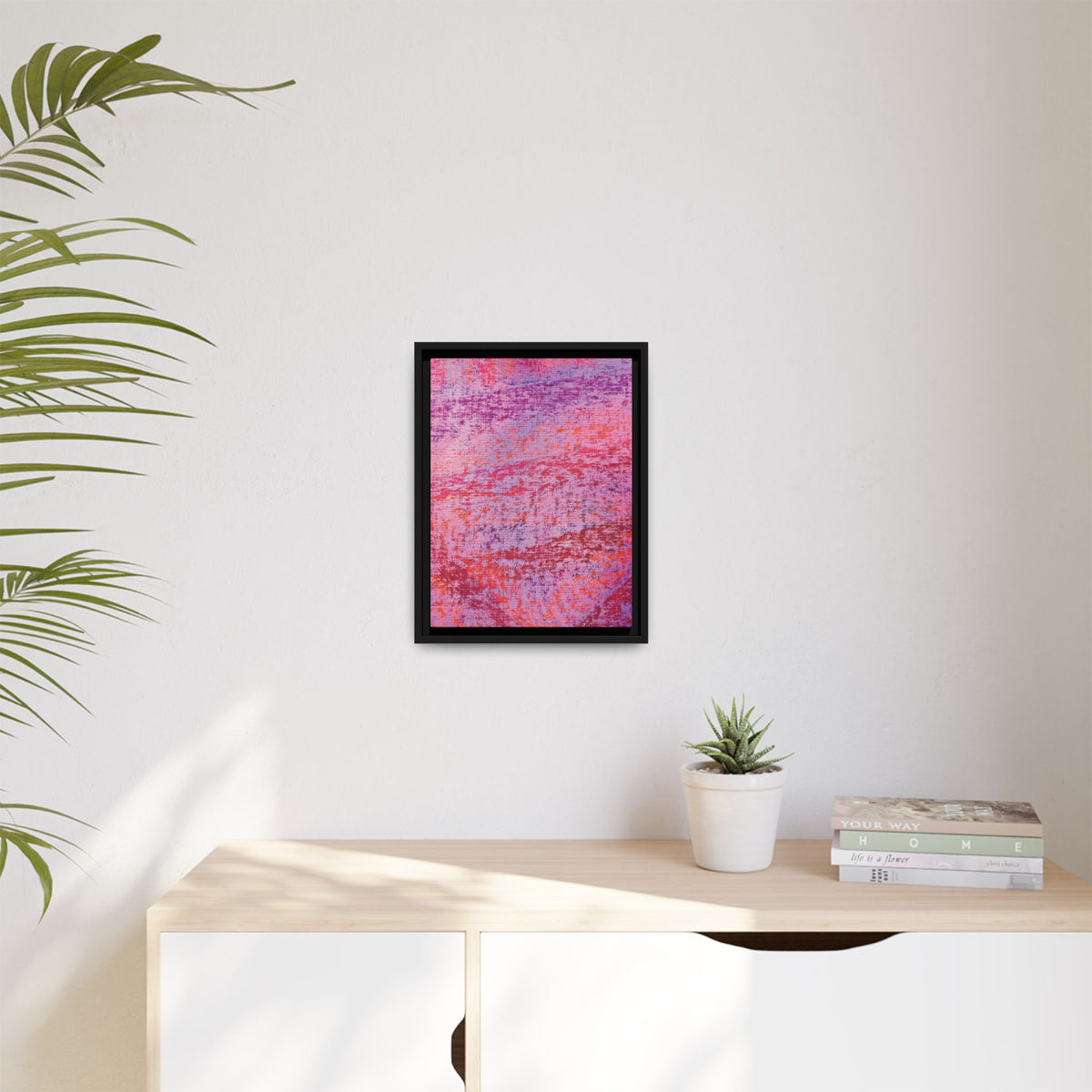 Lagoon (V4) Matte Canvas, Framed