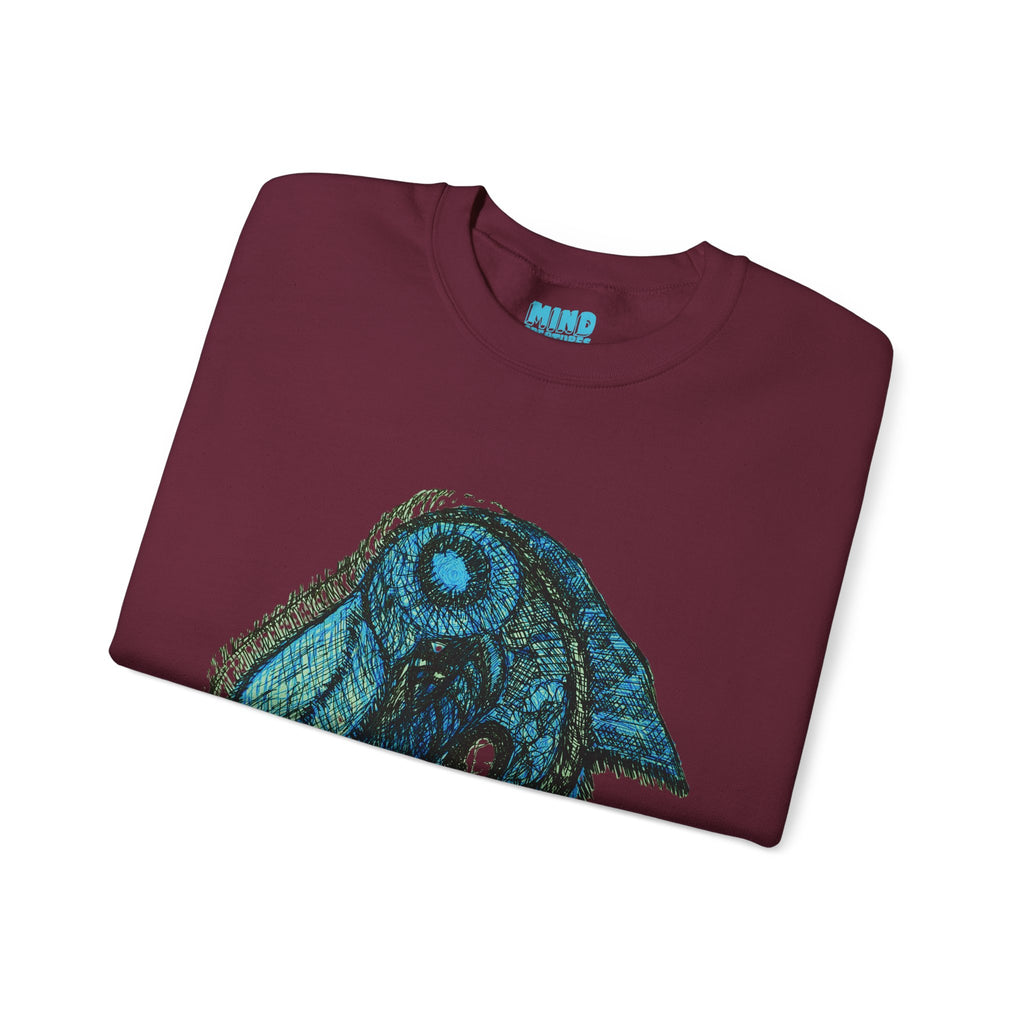 Who Are You? (Teal) Unisex Heavy Blend™ Crewneck Sweatshirt