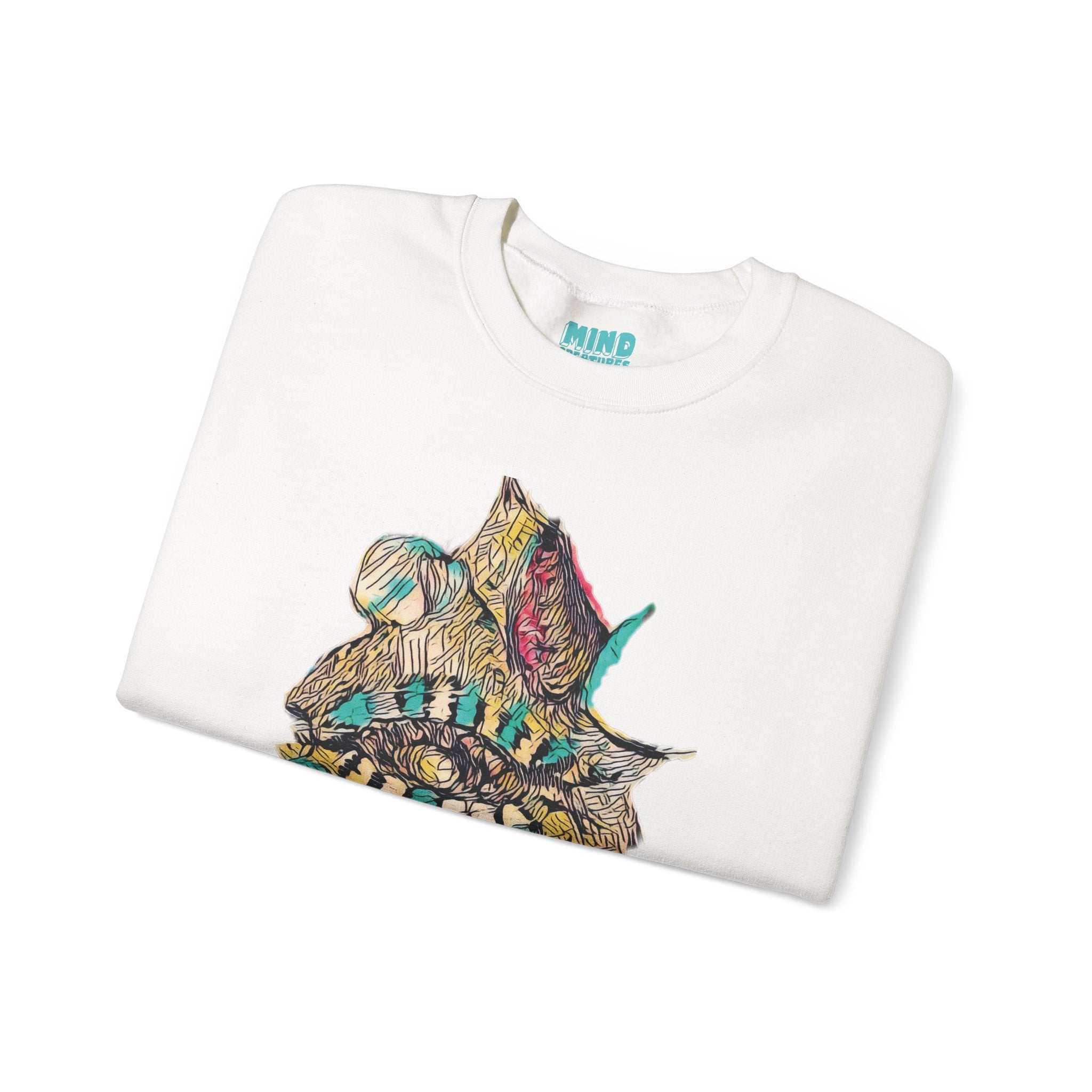 Hypnagogic (Gold) Unisex Heavy Blend™ Crewneck Sweatshirt