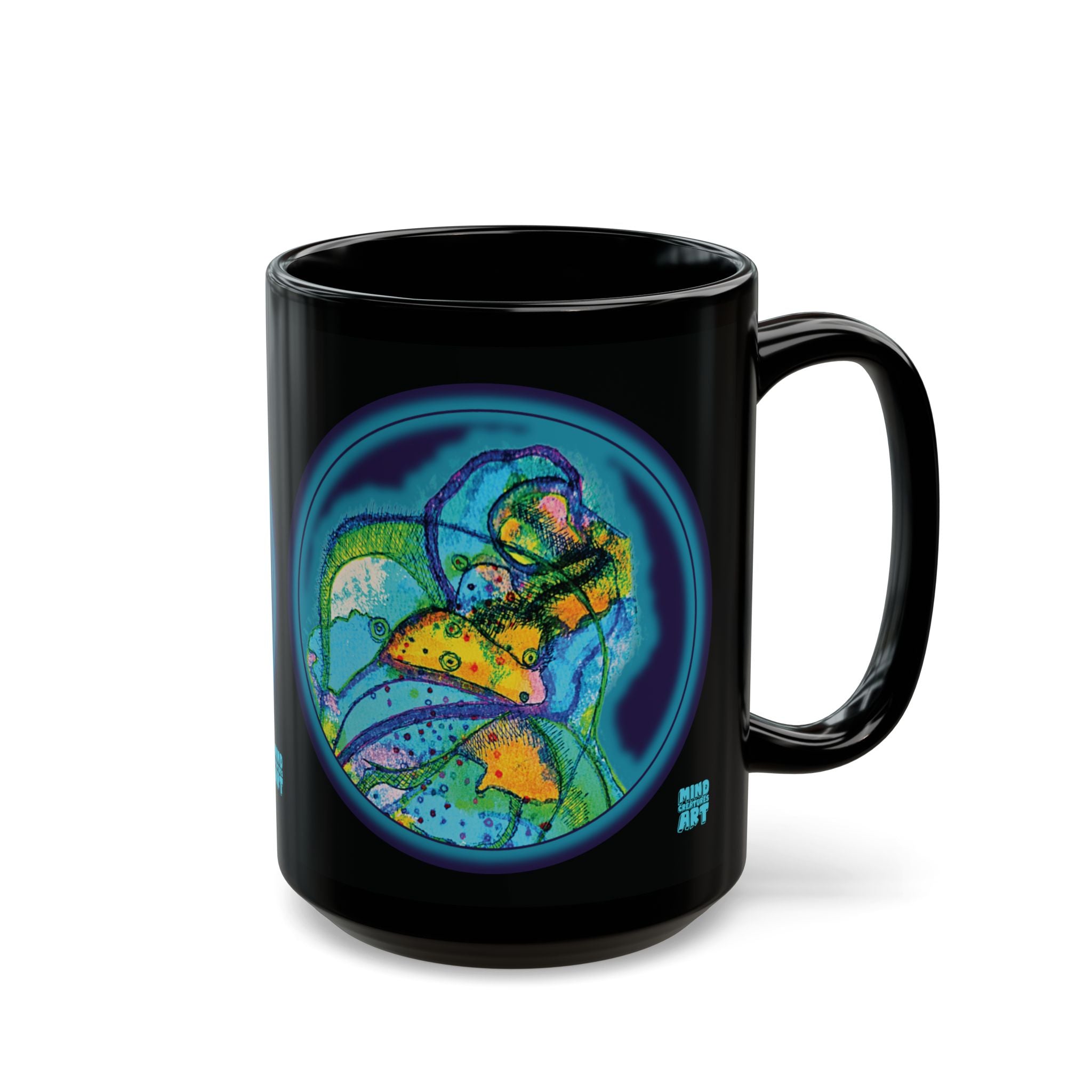 Exploration Black Ceramic Mug (11oz, 15oz)