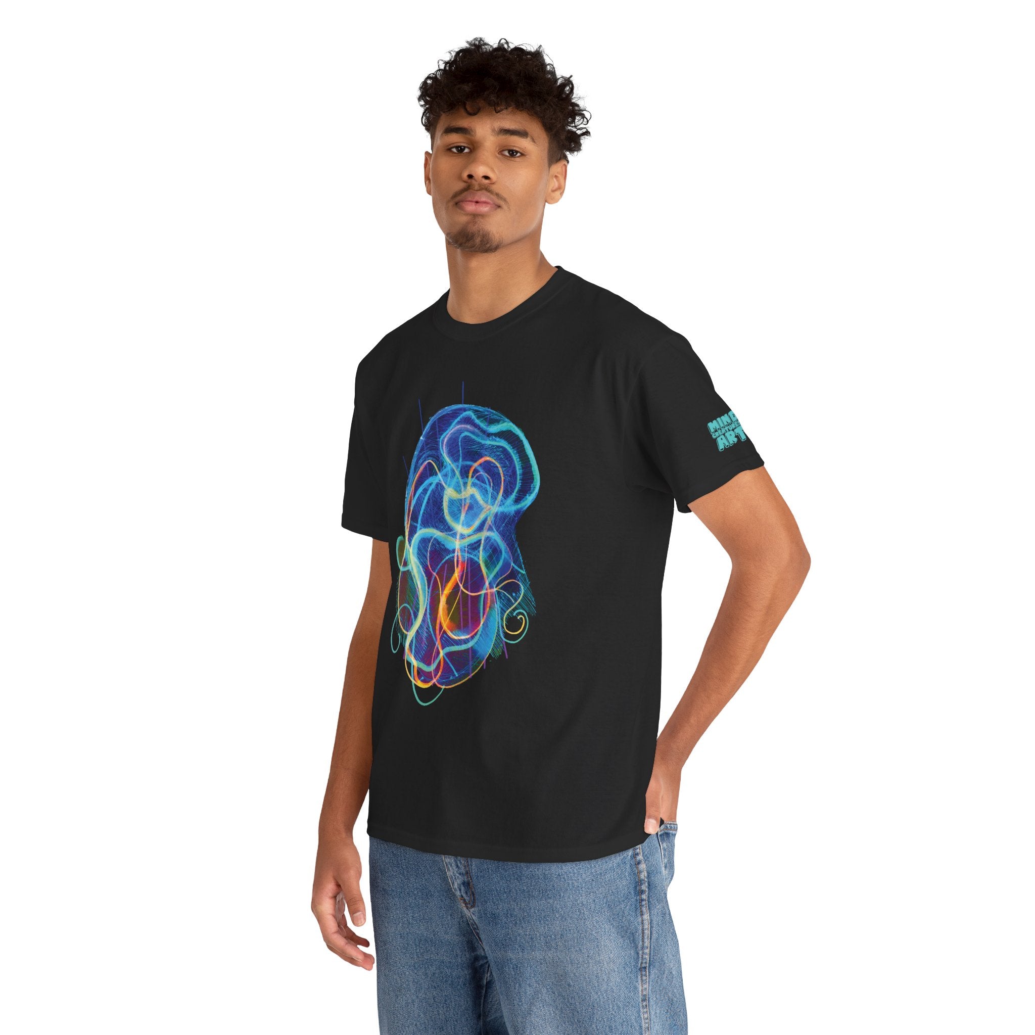 Davy Jones (Electric Blue) Unisex Heavy Cotton Tee