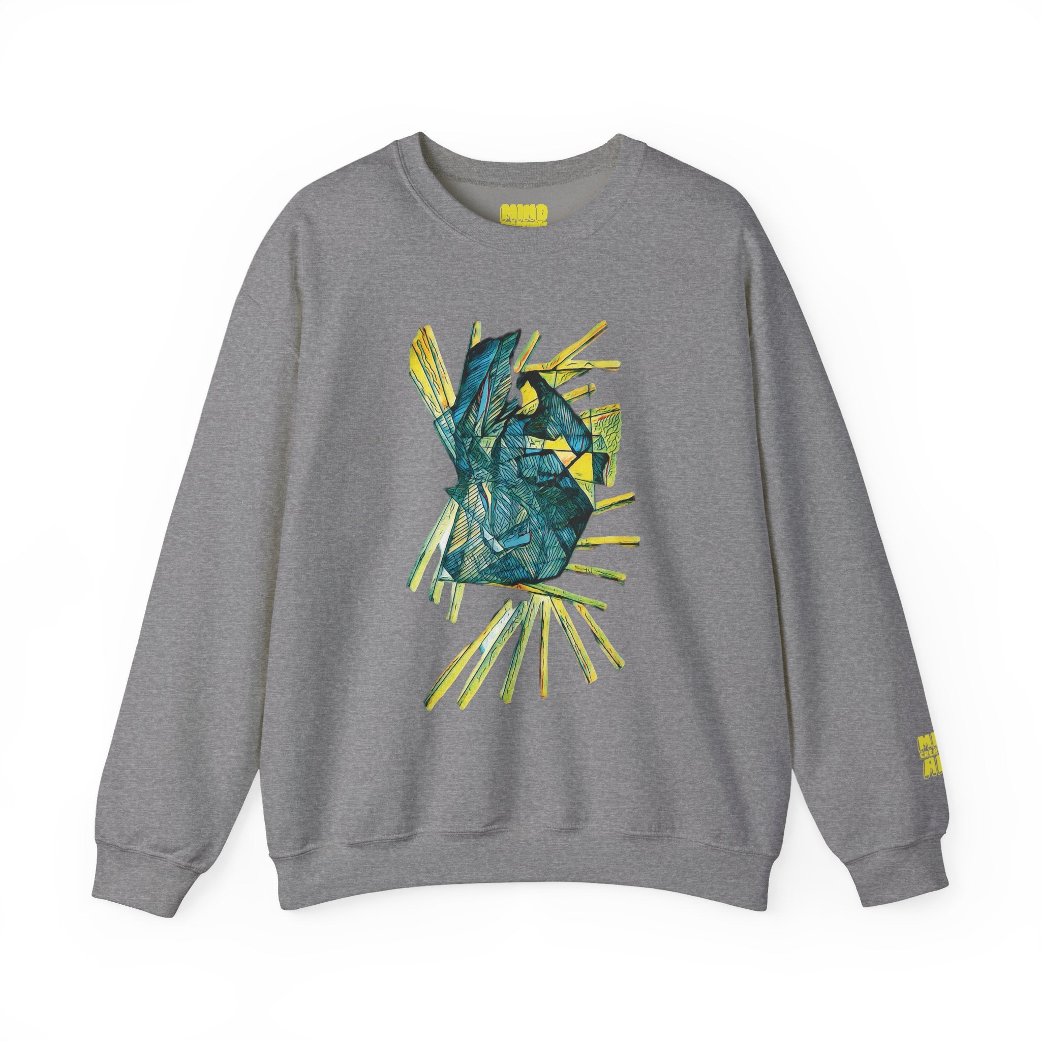 Lightspeed (Teal) Unisex Heavy Blend™ Crewneck Sweatshirt