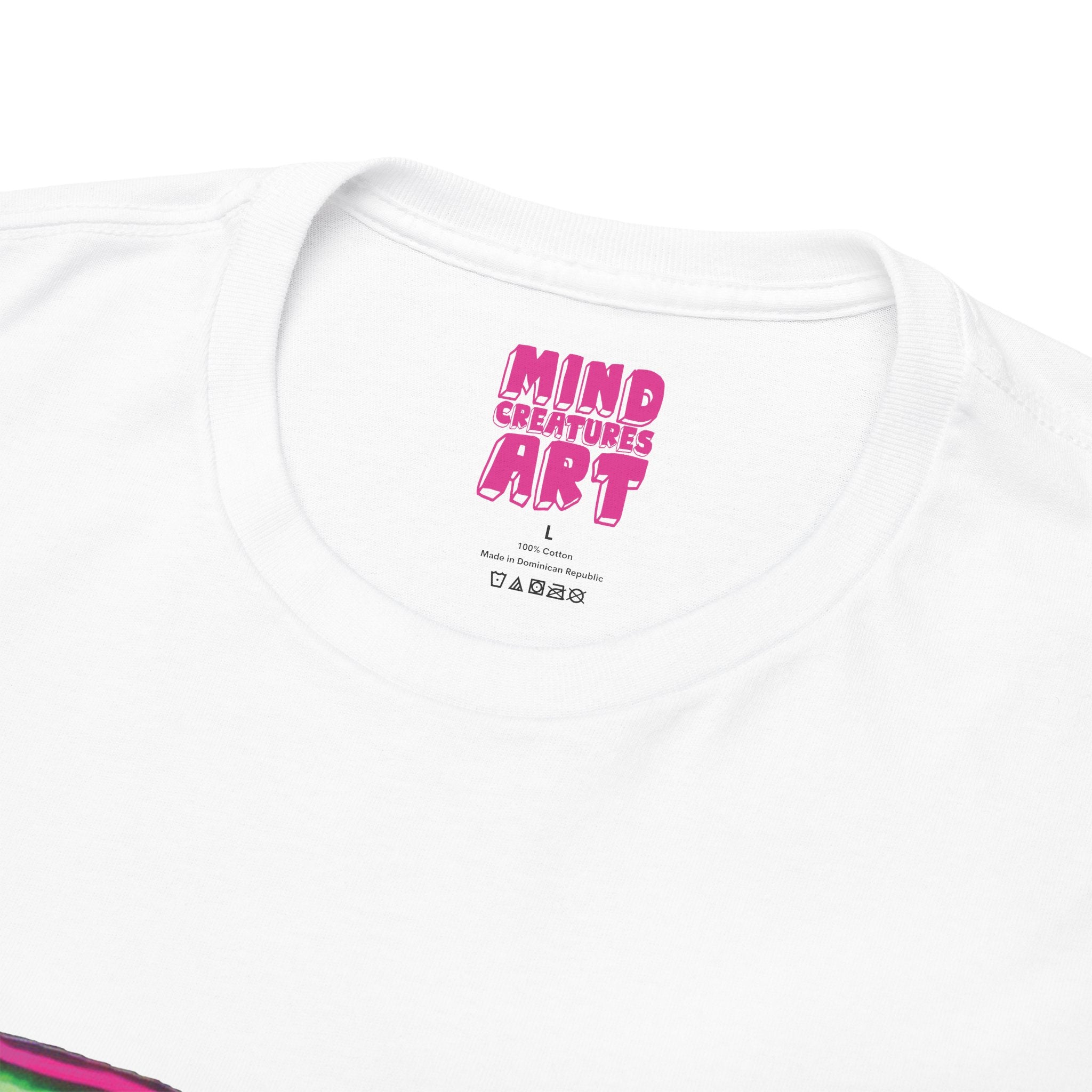 Cheshire (Pink & Green) Unisex Heavy Cotton Tee