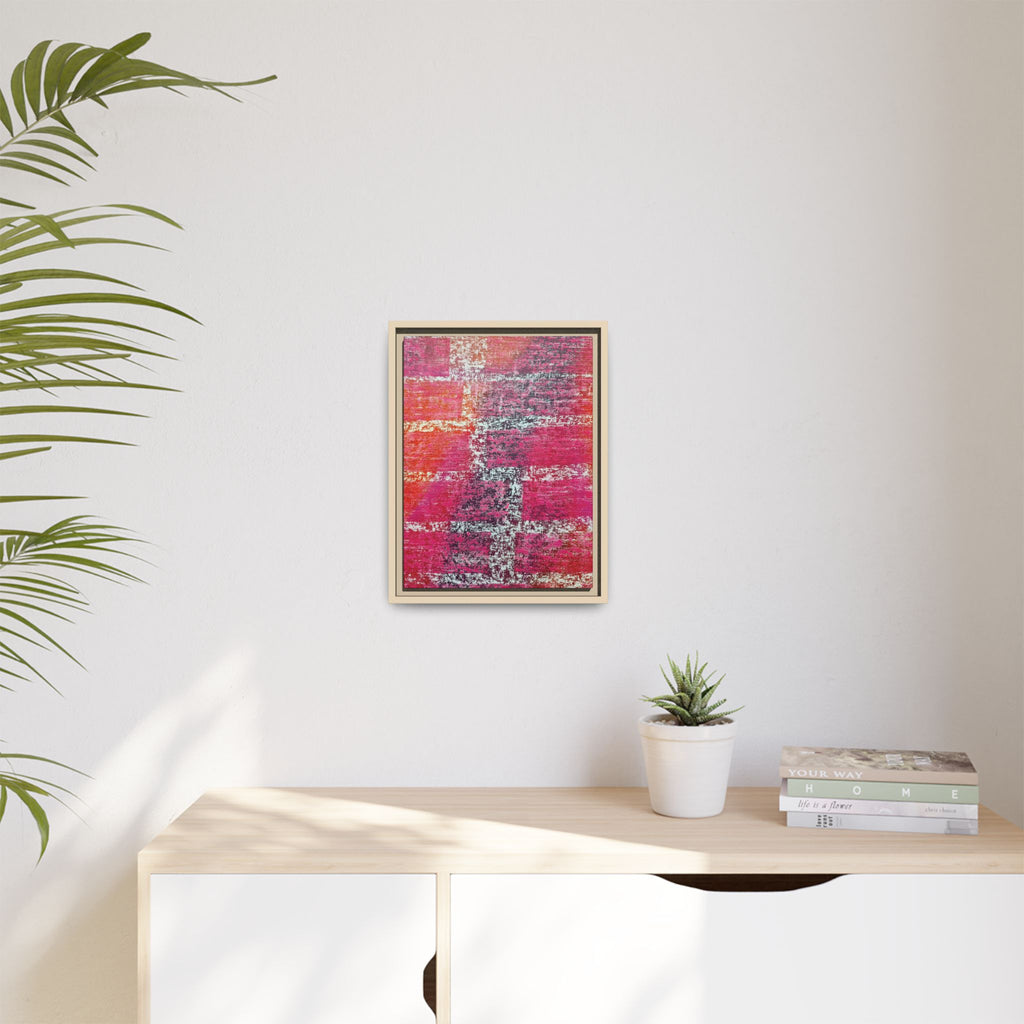 Experiment (V4) Matte Canvas, Framed