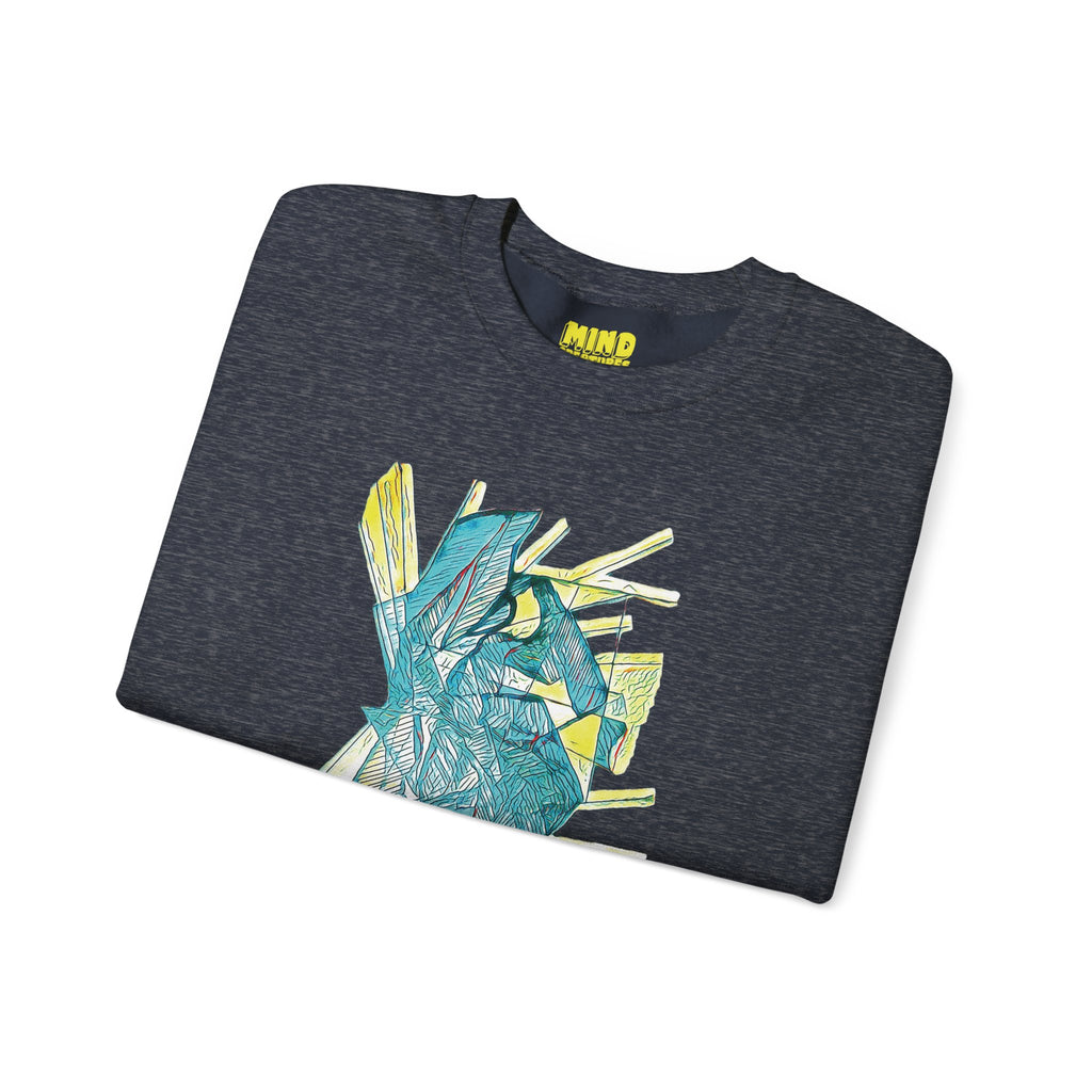 Lightspeed (Aqua) Unisex Heavy Blend™ Crewneck Sweatshirt